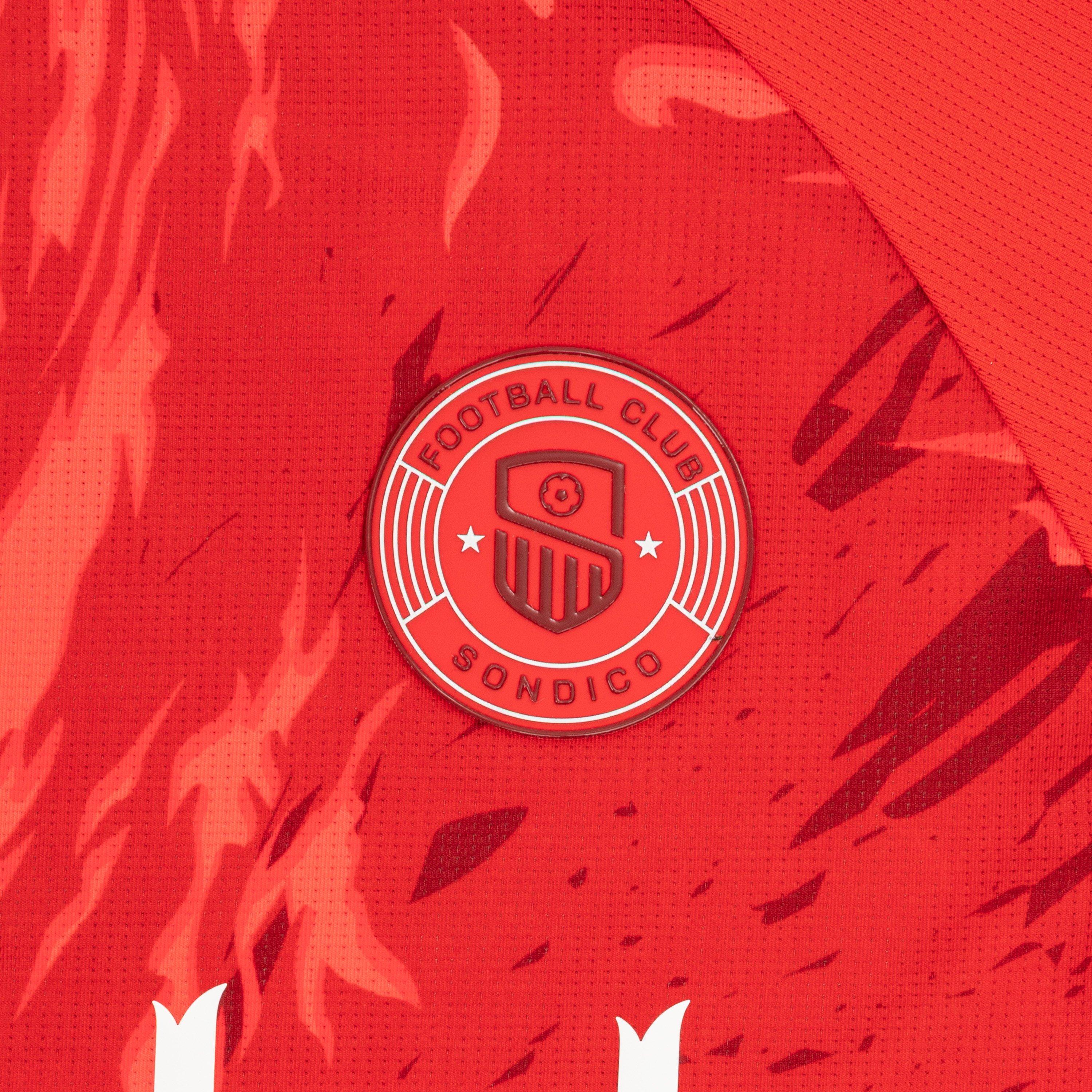Red - Sondico - Team Jersey Junior - 4