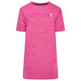 Gym King Energy Seamless Space Dye Tee - Ocean Blue Multi