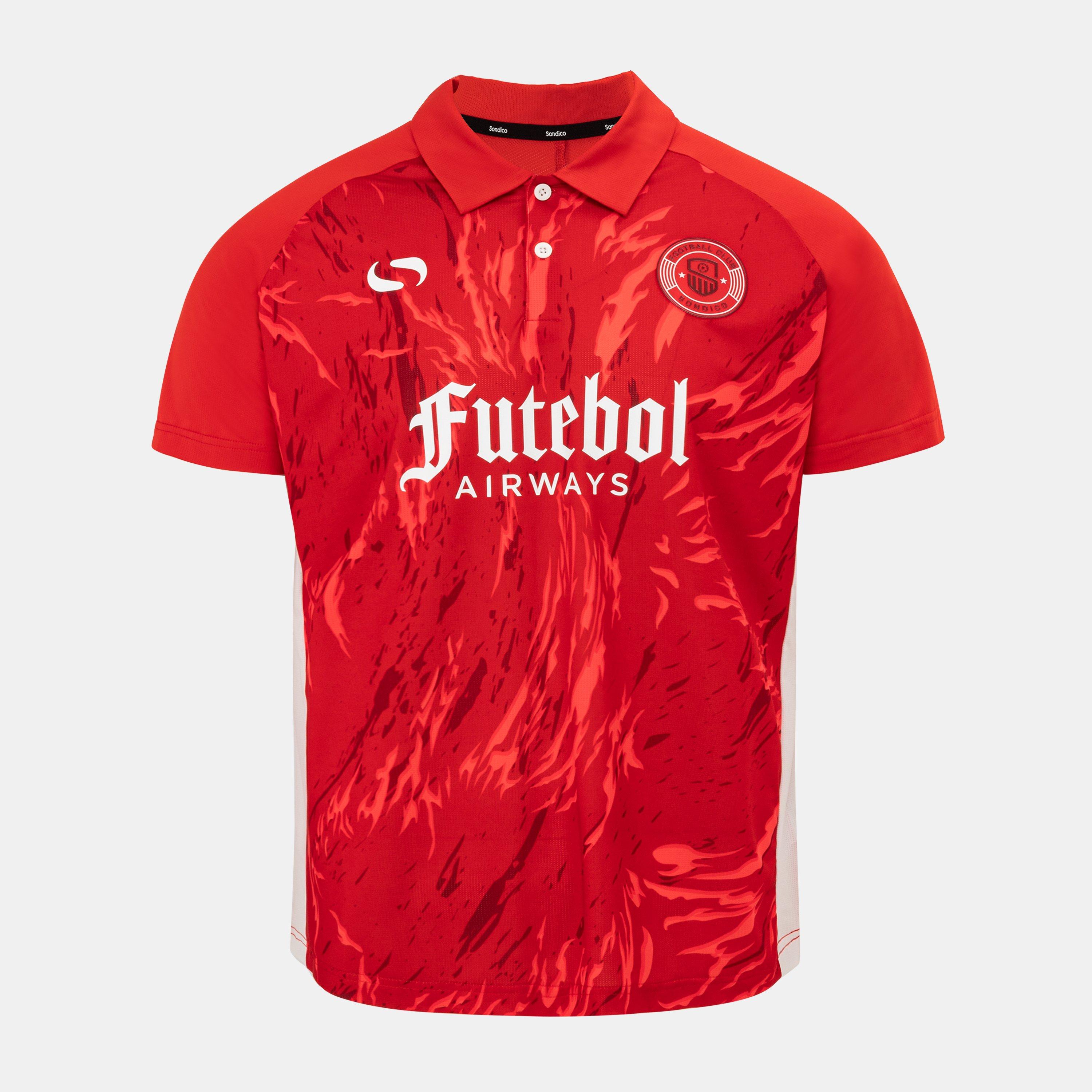Sondico Men's Team Jersey - Red - 2XL