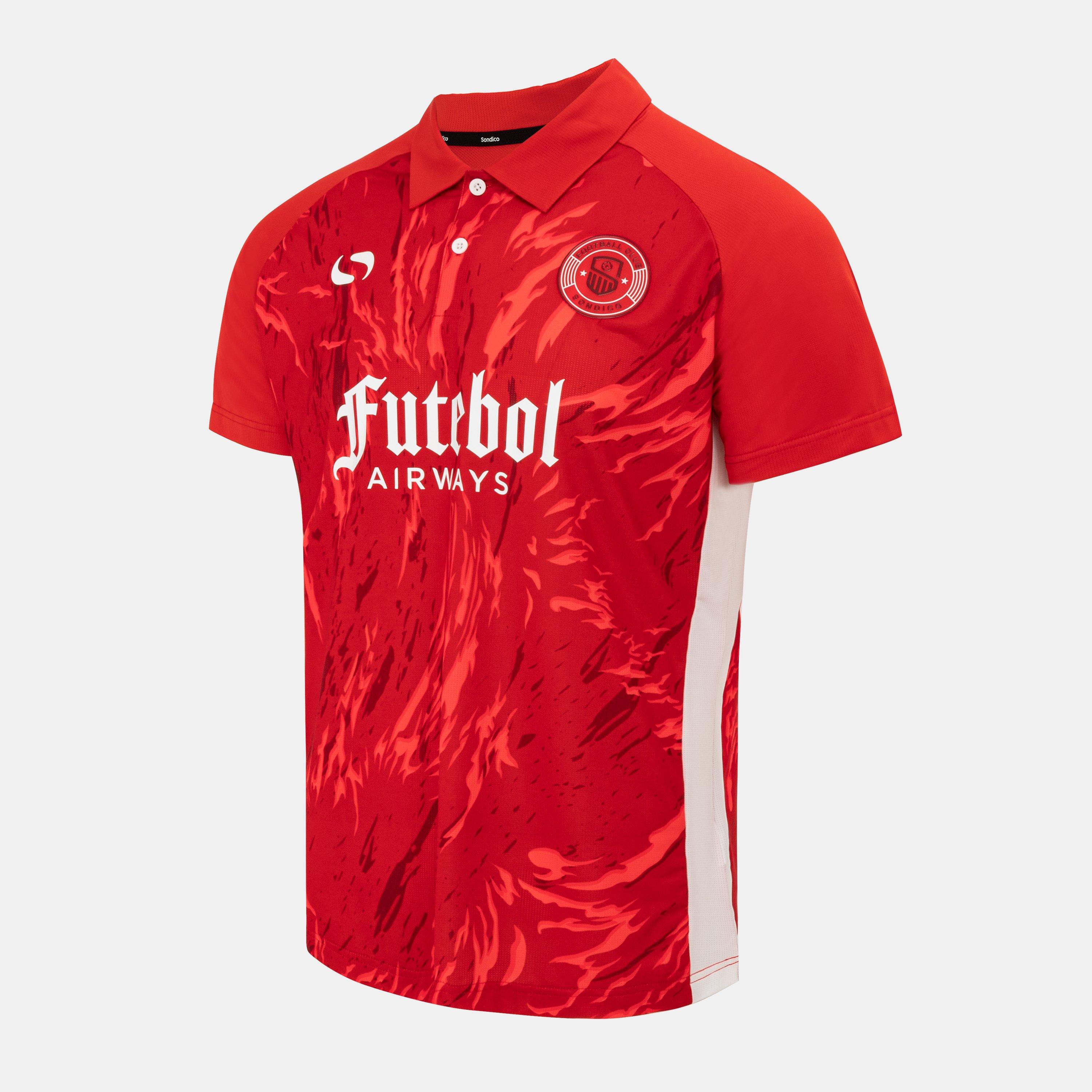 Red - Sondico - Sondico Team Jersey Mens - 3