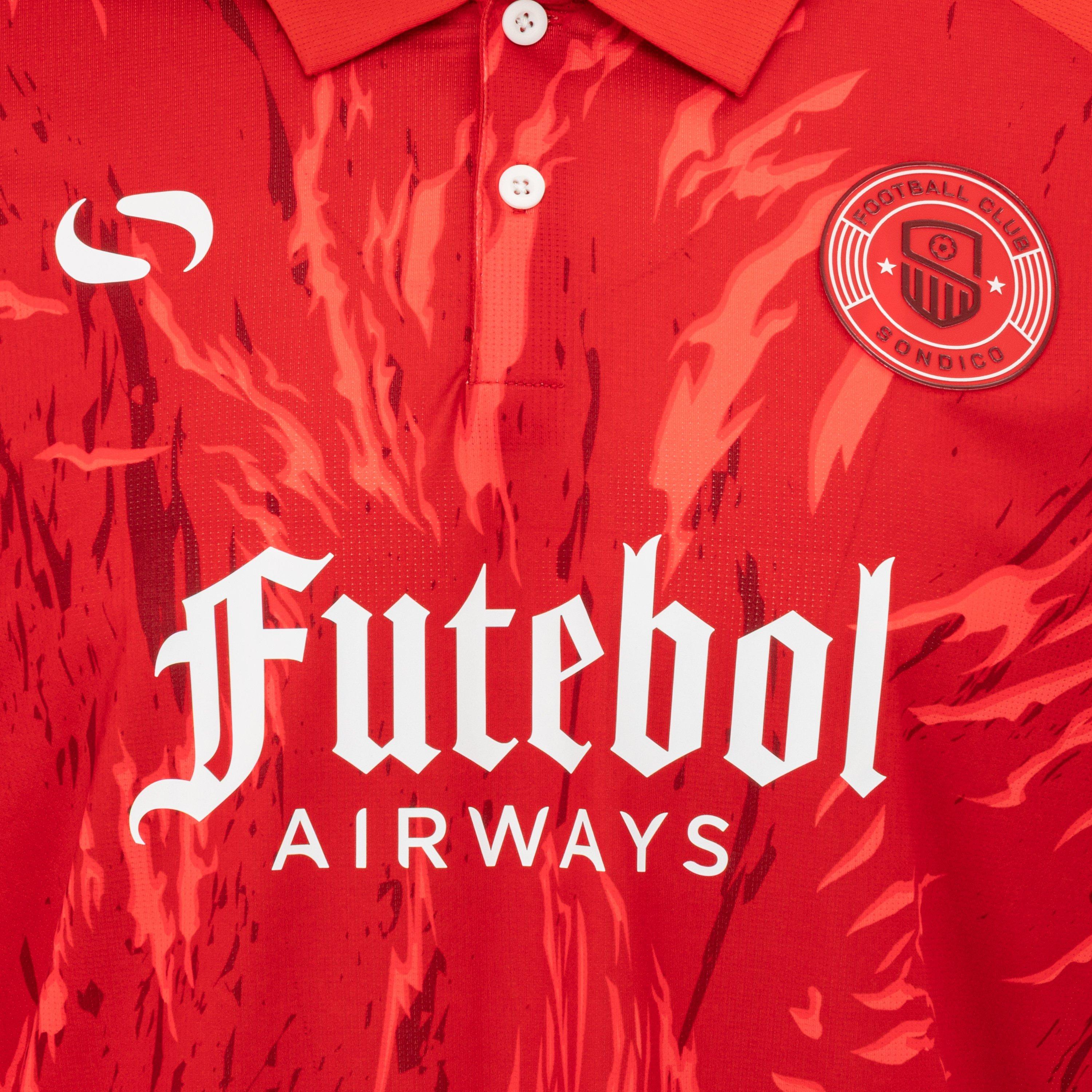 Red - Sondico - Sondico Team Jersey Mens - 4