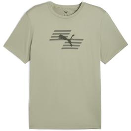 Puma Hyrox Graphic Short-Sleeve Performance Gym Top