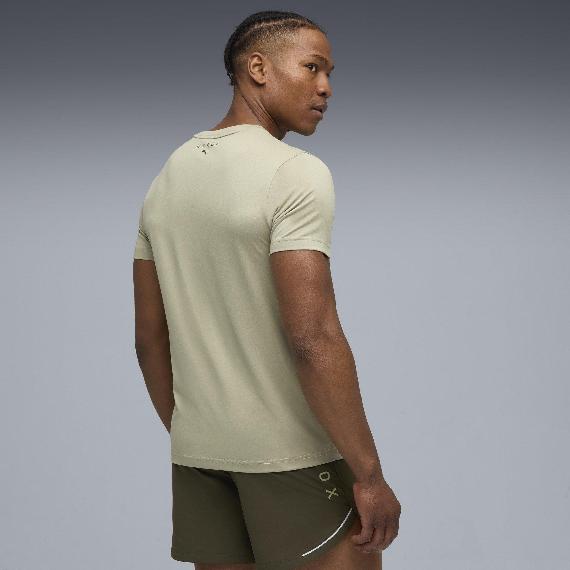 Lux Army - Puma - Hyrox Graphic Short-Sleeve Performance Gym Top - 4