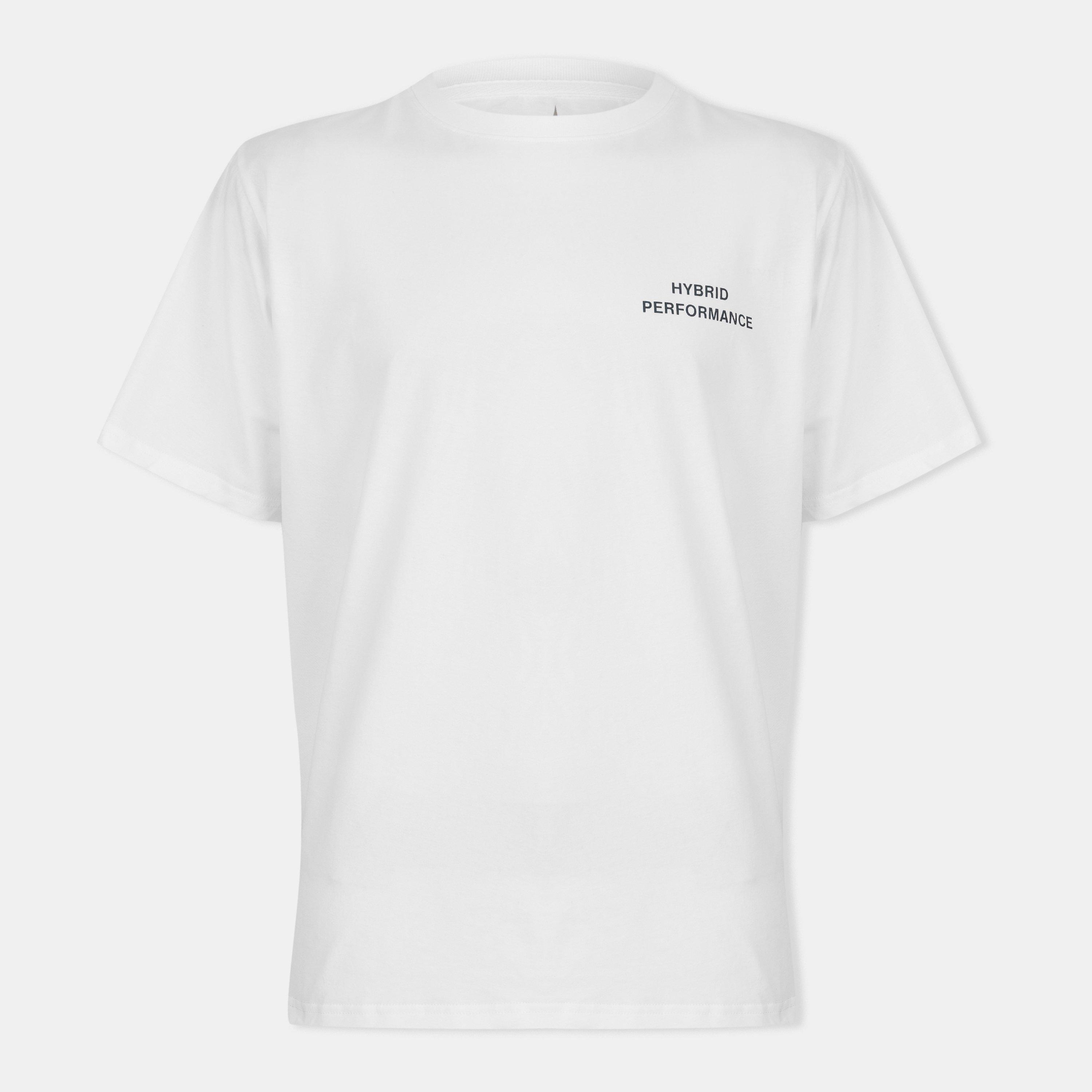 Hybrid Performance Men's Short Sleeve Moisture Wicking Gym Top