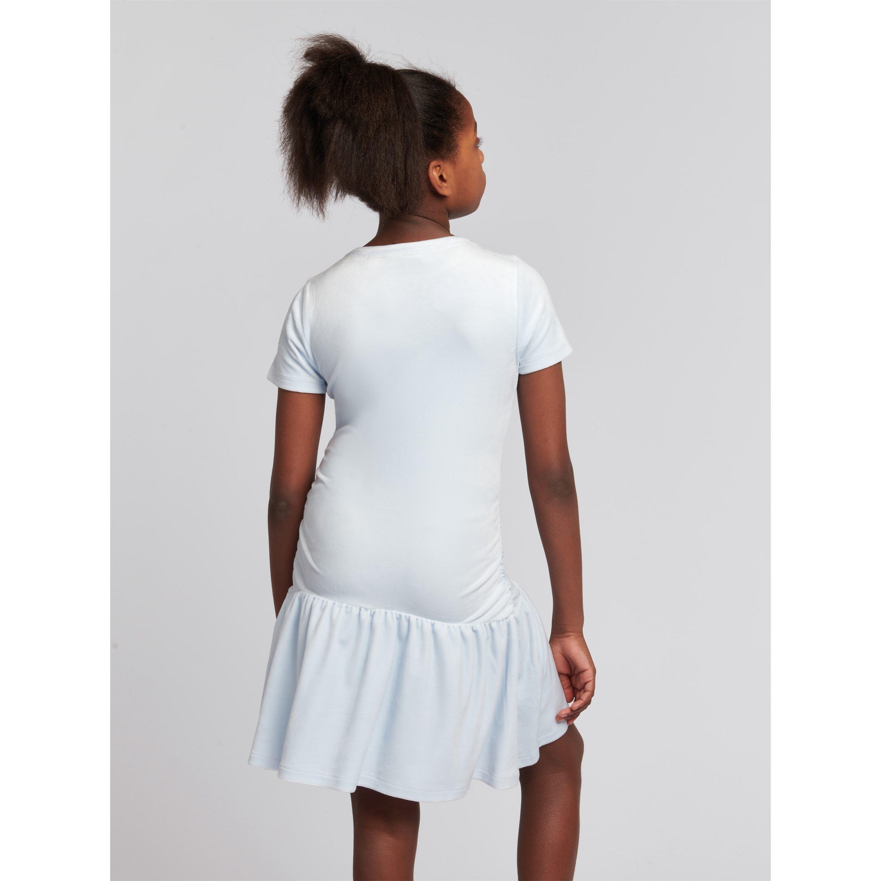 Heather E44 - Juicy Couture - Kids' Diamante Crown Velour T-Shirt Dress - 2