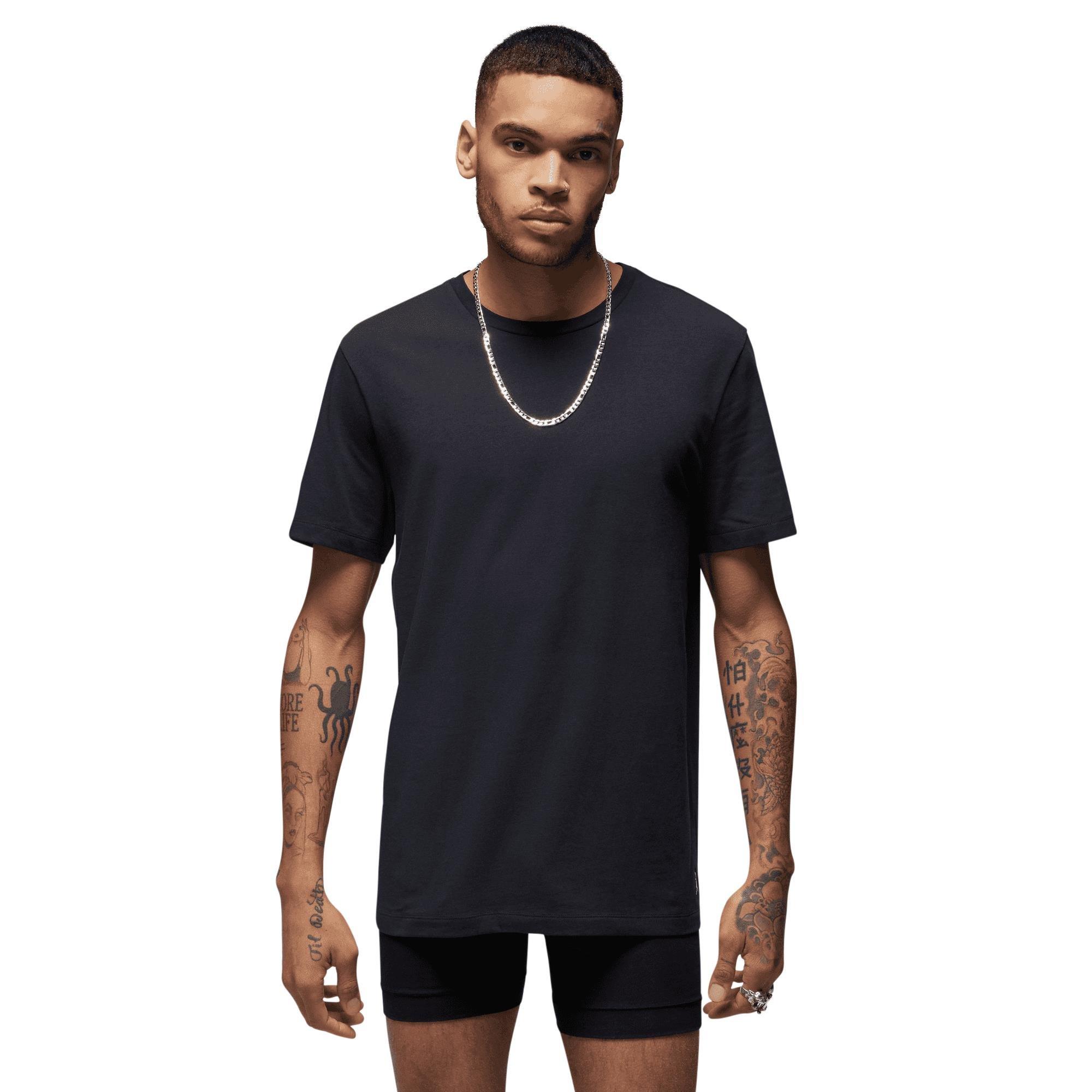 Schwarz - Air Jordan - Regular Fit Base T-Shirt - 2