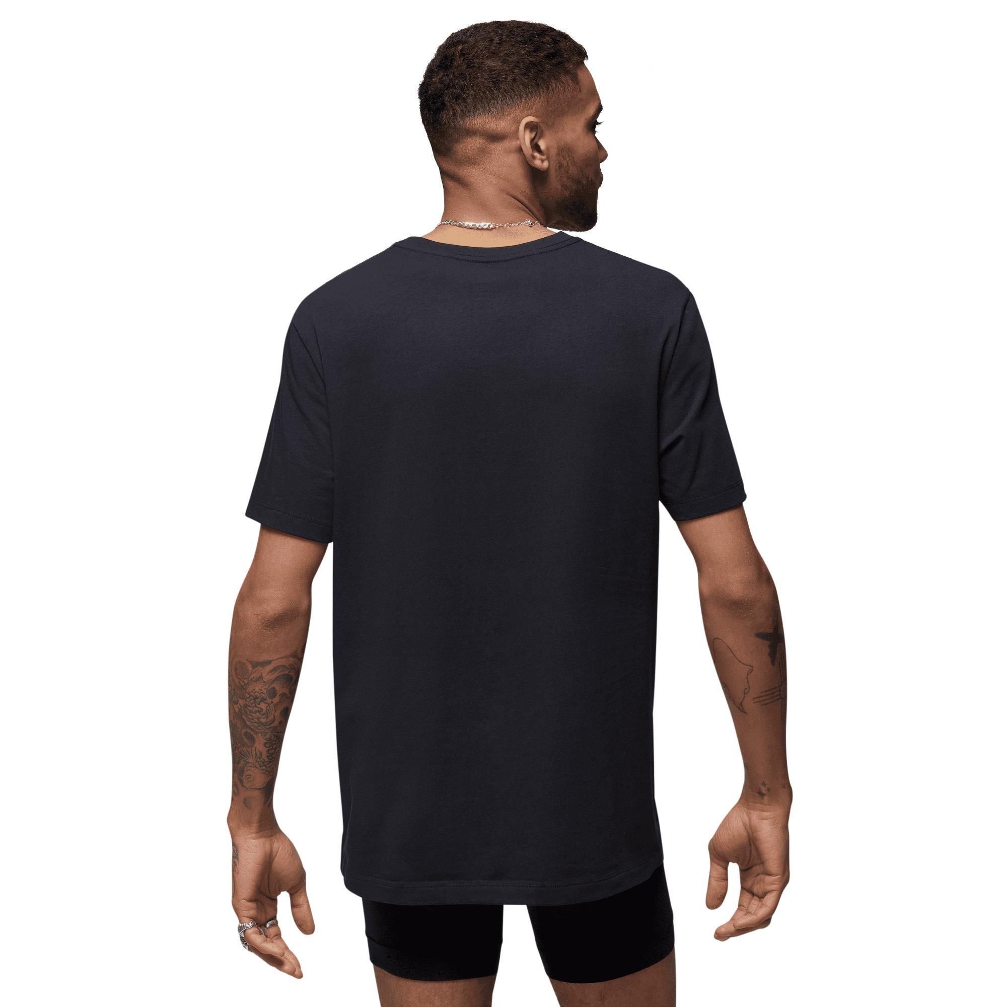 Schwarz - Air Jordan - Regular Fit Base T-Shirt - 4