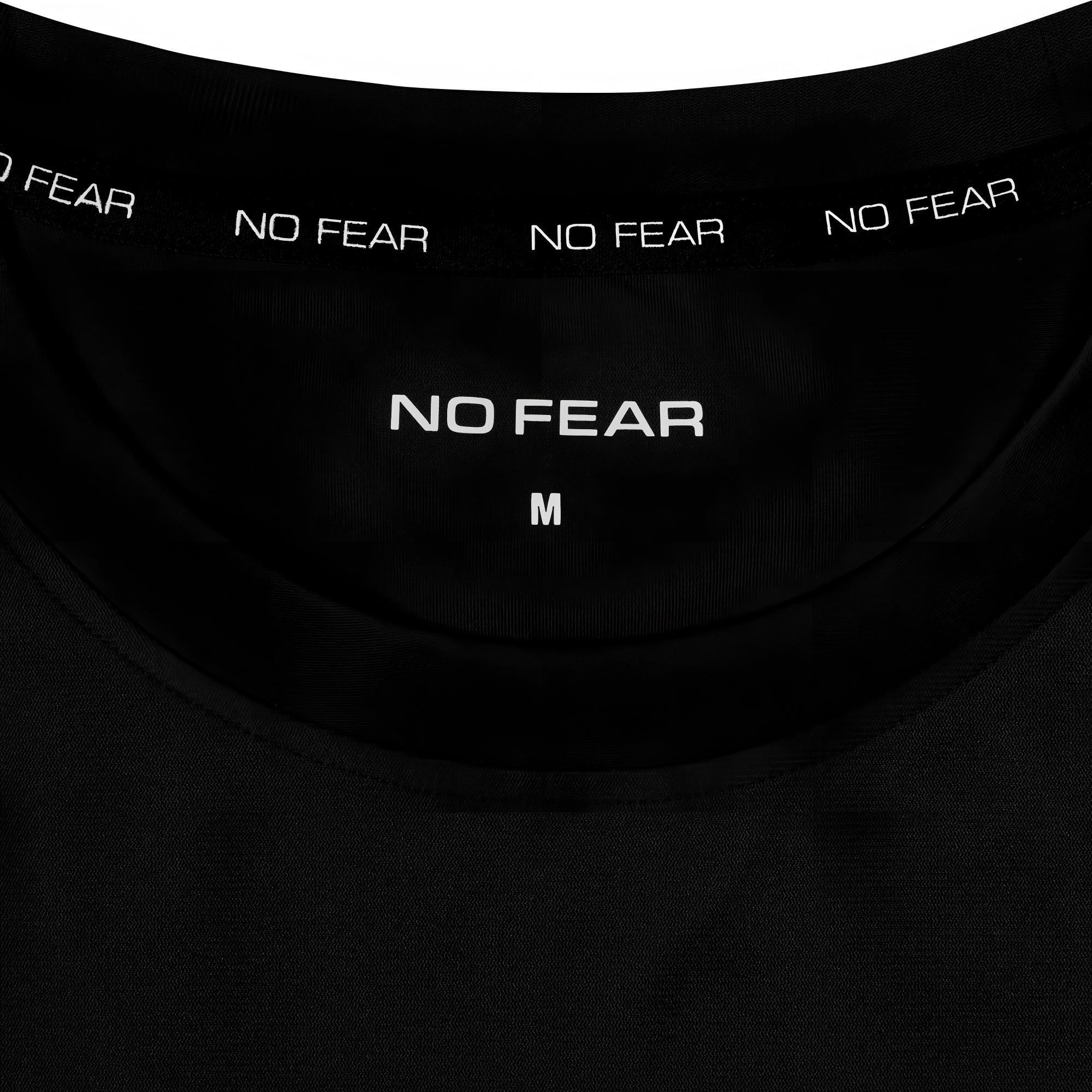 Black - No Fear - No Fear Raglan Compression Long-Sleeve Top Mens - 3