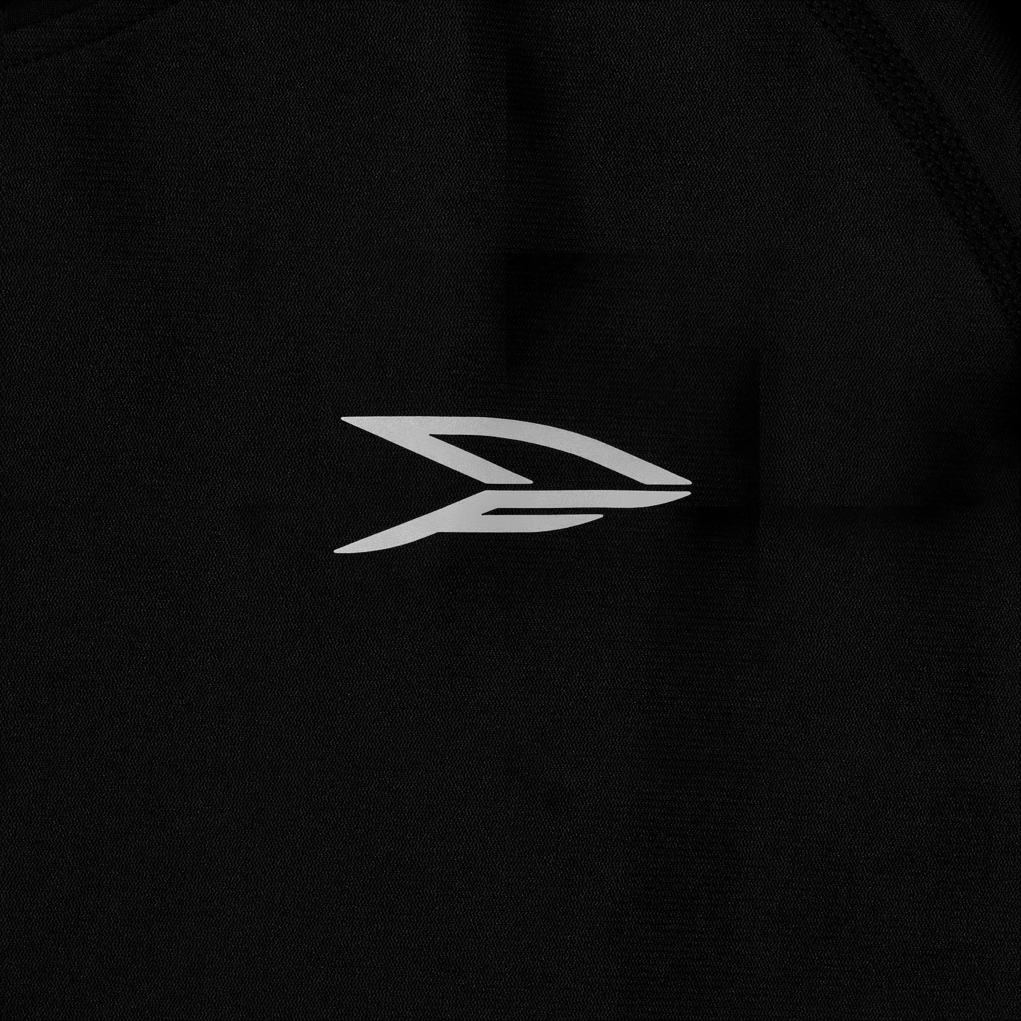 Black - No Fear - No Fear Raglan Compression Long-Sleeve Top Mens - 4