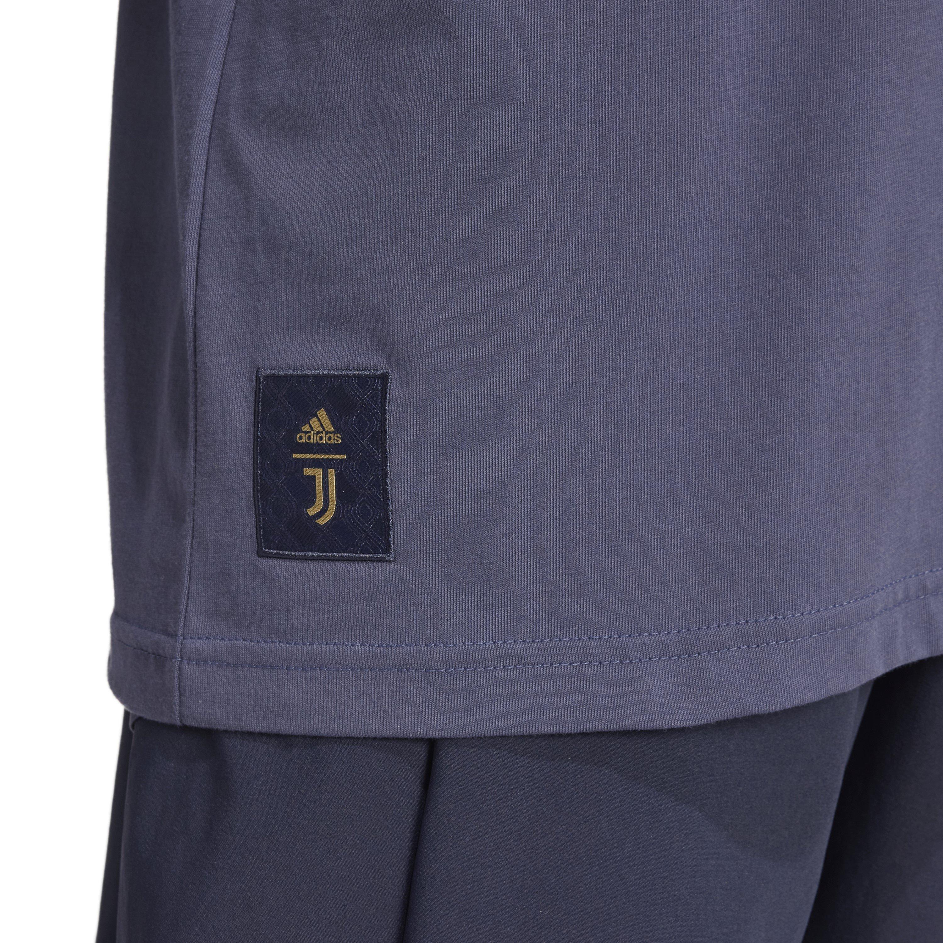 Trace Blue - adidas - Juve Szn Tee Gym Top Mens - 5