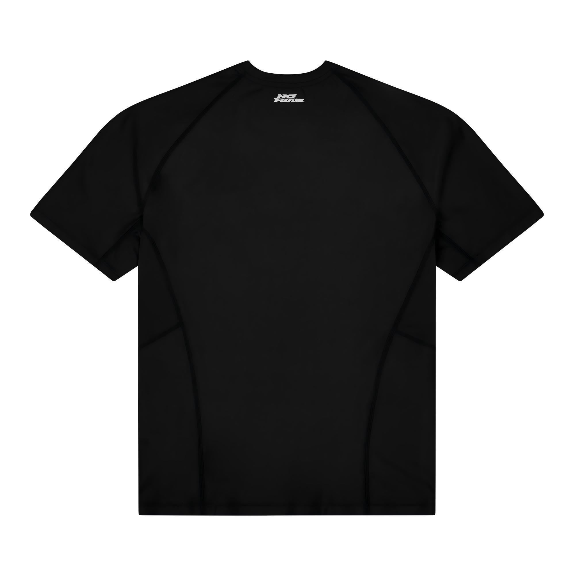 Black - No Fear - No Fear Raglan Compression Tee Mens - 2