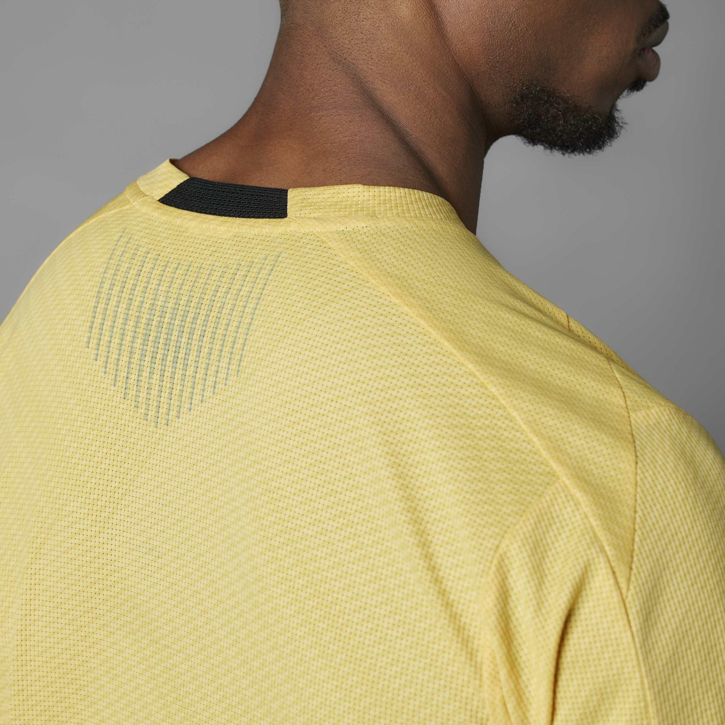 Amarillo - adidas - All Over Print Short Sleeve Performance Gym Top - 11