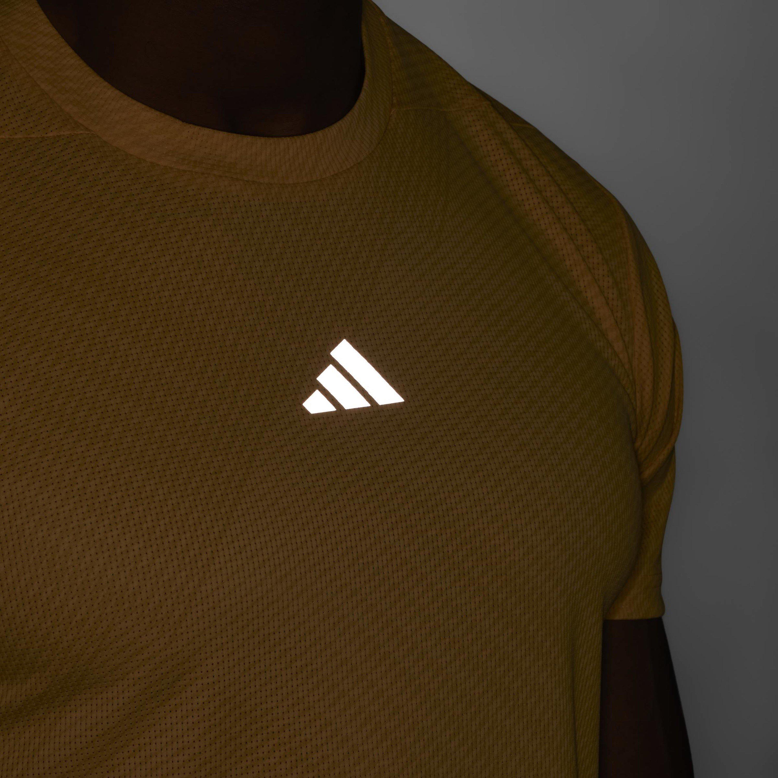 Amarillo - adidas - All Over Print Short Sleeve Performance Gym Top - 14