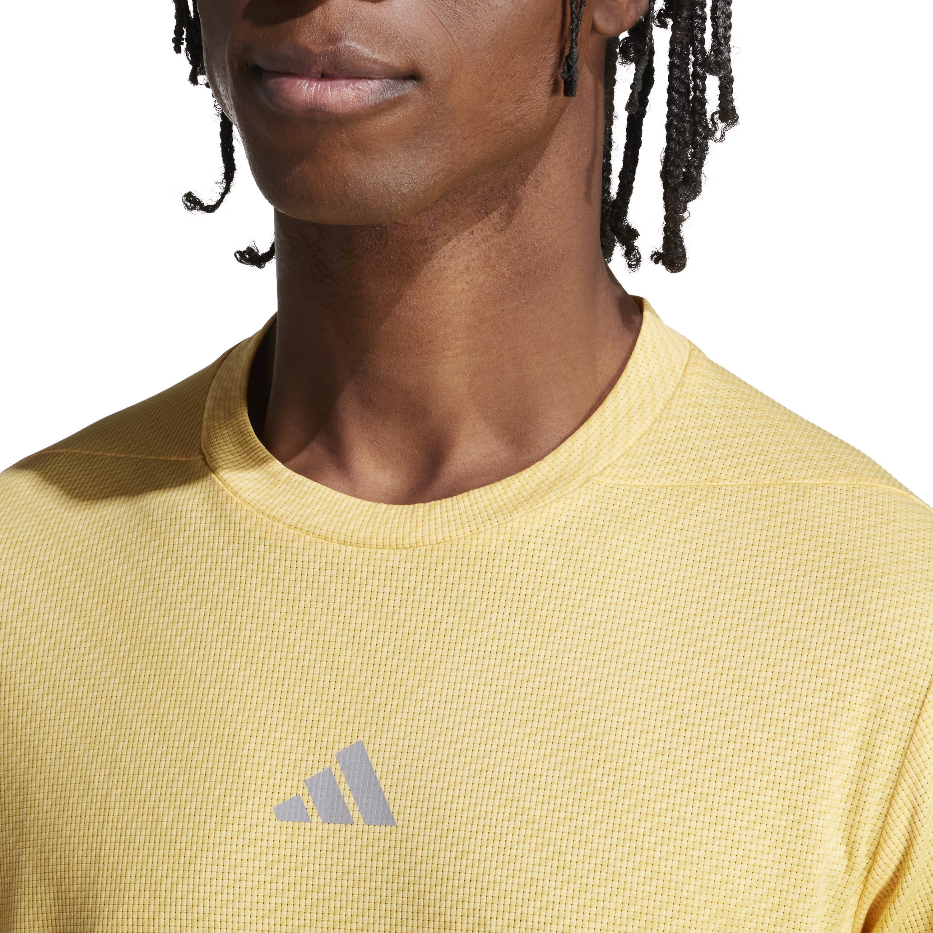 Amarillo - adidas - All Over Print Short Sleeve Performance Gym Top - 5