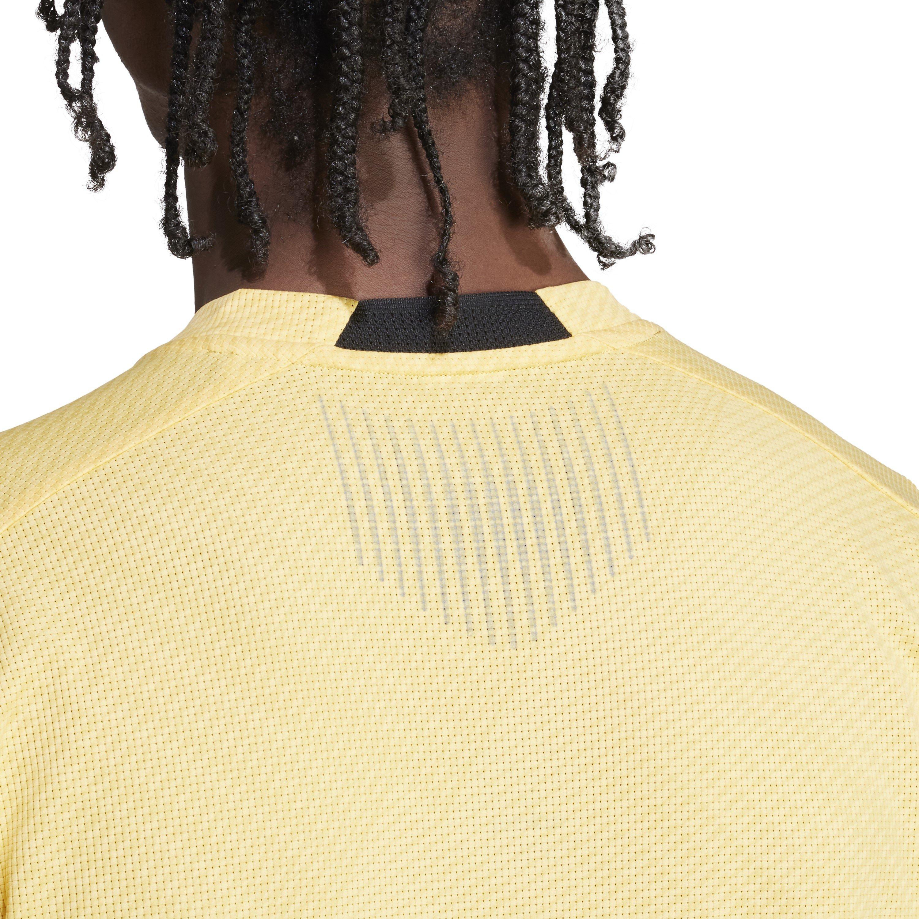 Amarillo - adidas - All Over Print Short Sleeve Performance Gym Top - 6