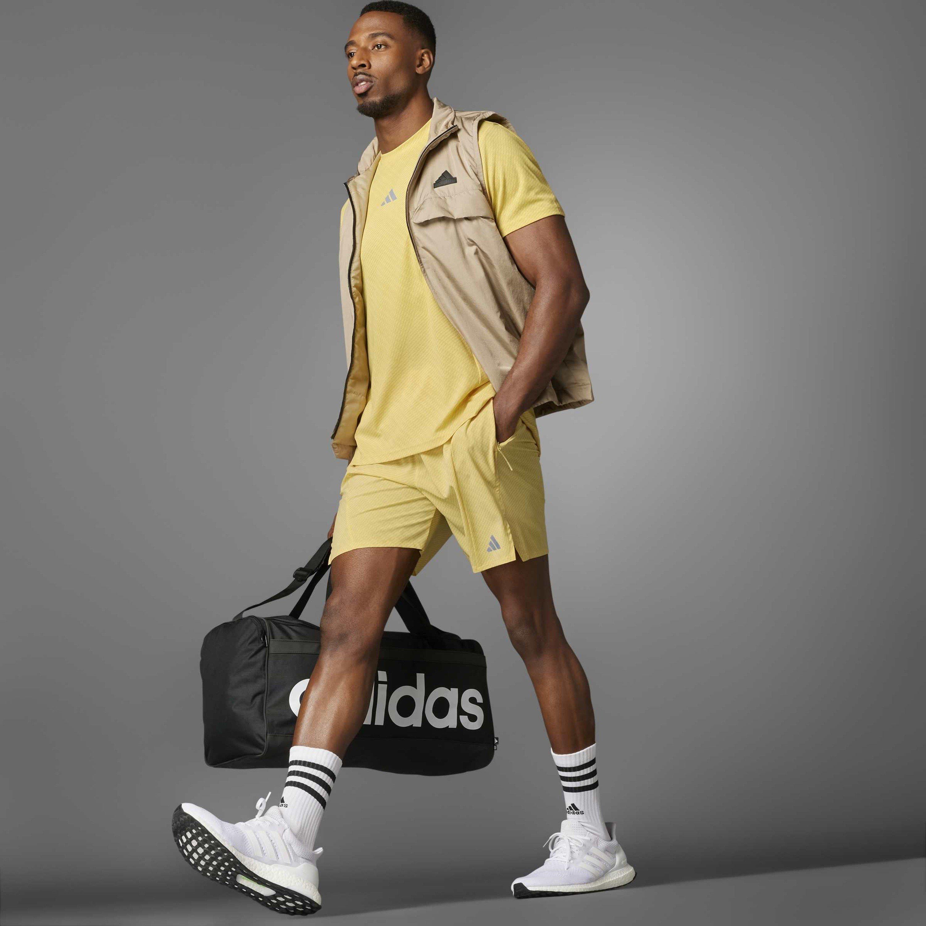 Amarillo - adidas - All Over Print Short Sleeve Performance Gym Top - 7