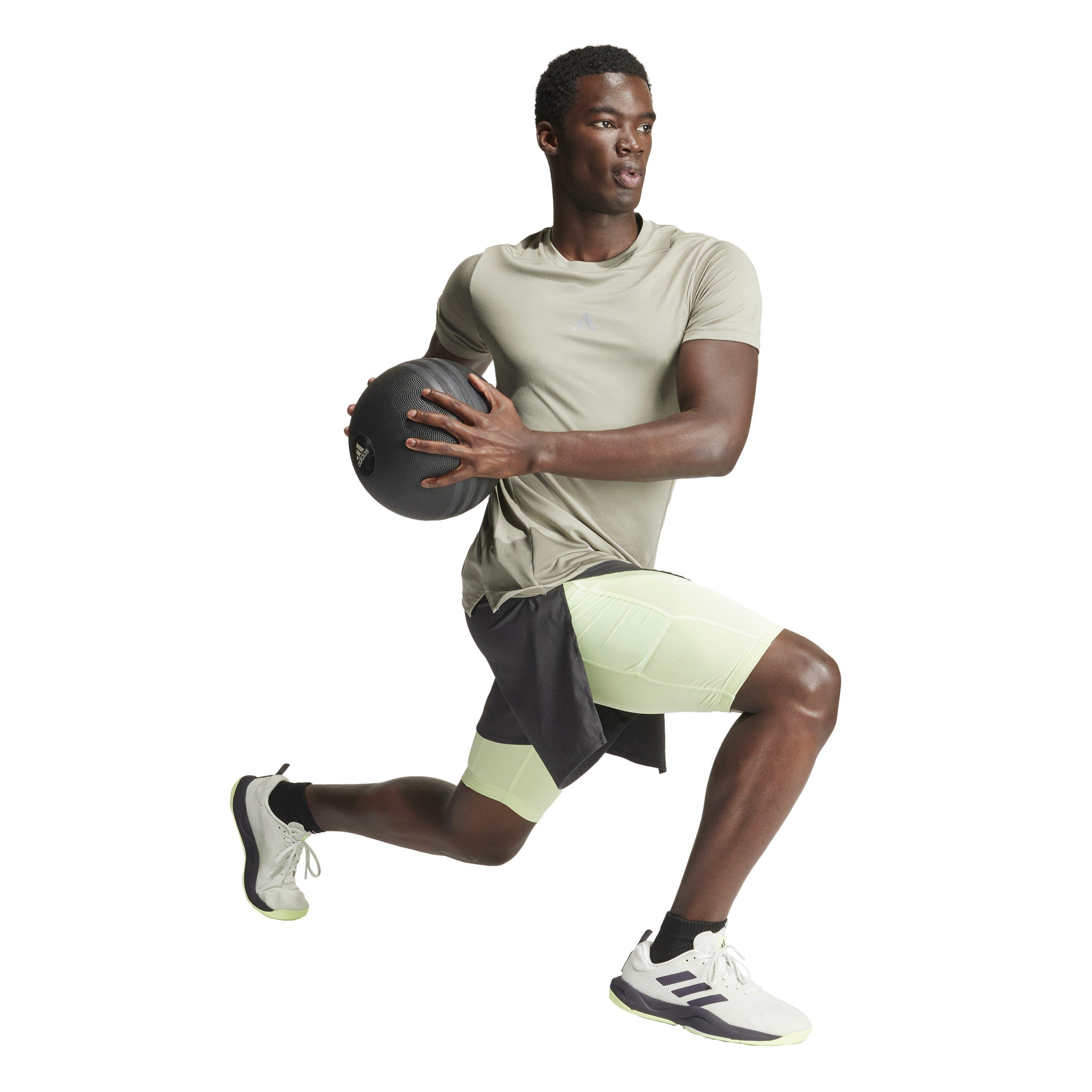 Grün - adidas - D4t Hr Tee Gym Top Mens - 6