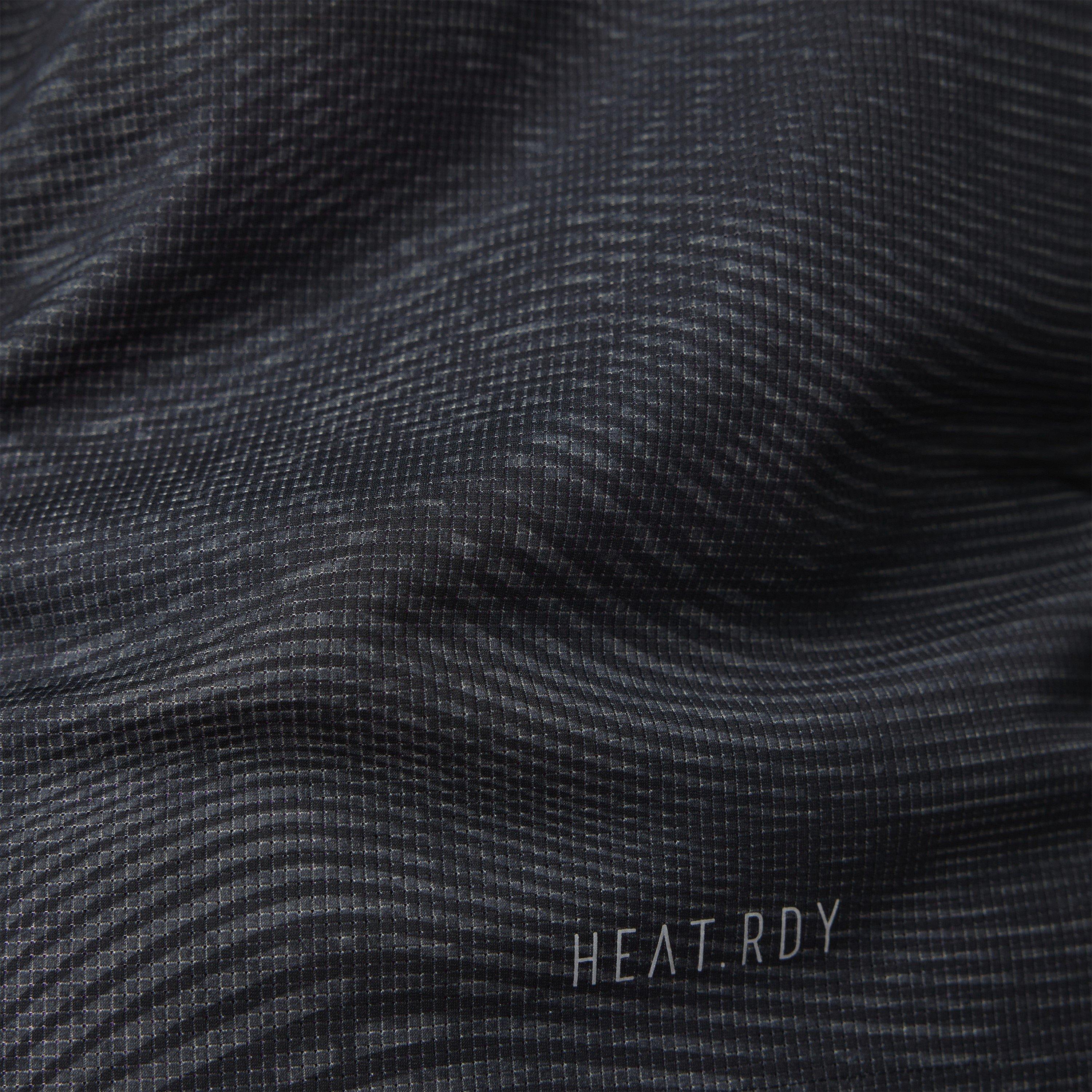 Grey - adidas - All Over Print Short Sleeve Performance Gym Top - 11