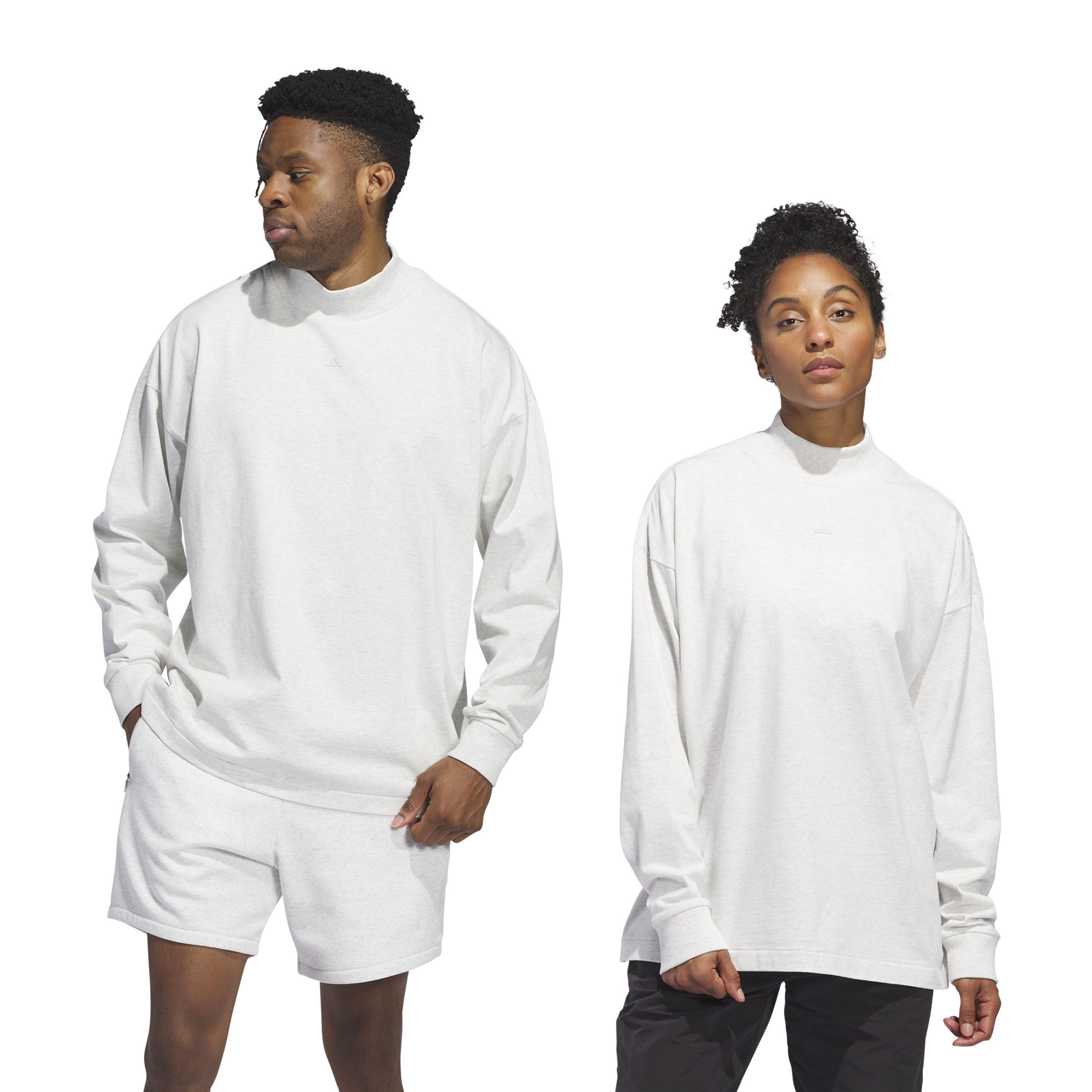 Grey - adidas - One Bb L/S Tee Gym Top Mens - 3