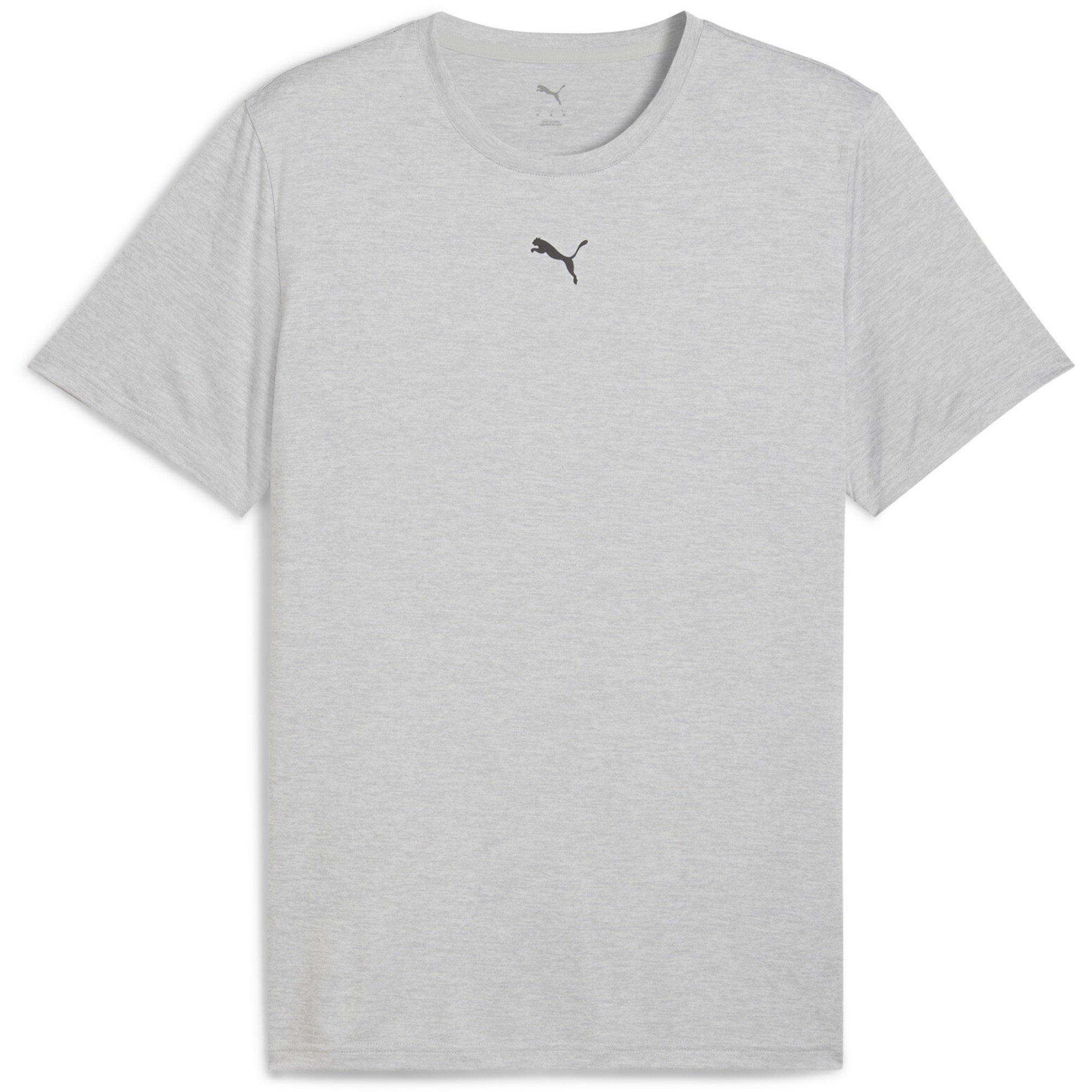 Puma Men's Tad Short Sleeve Performance Gym Top - Grey - XL