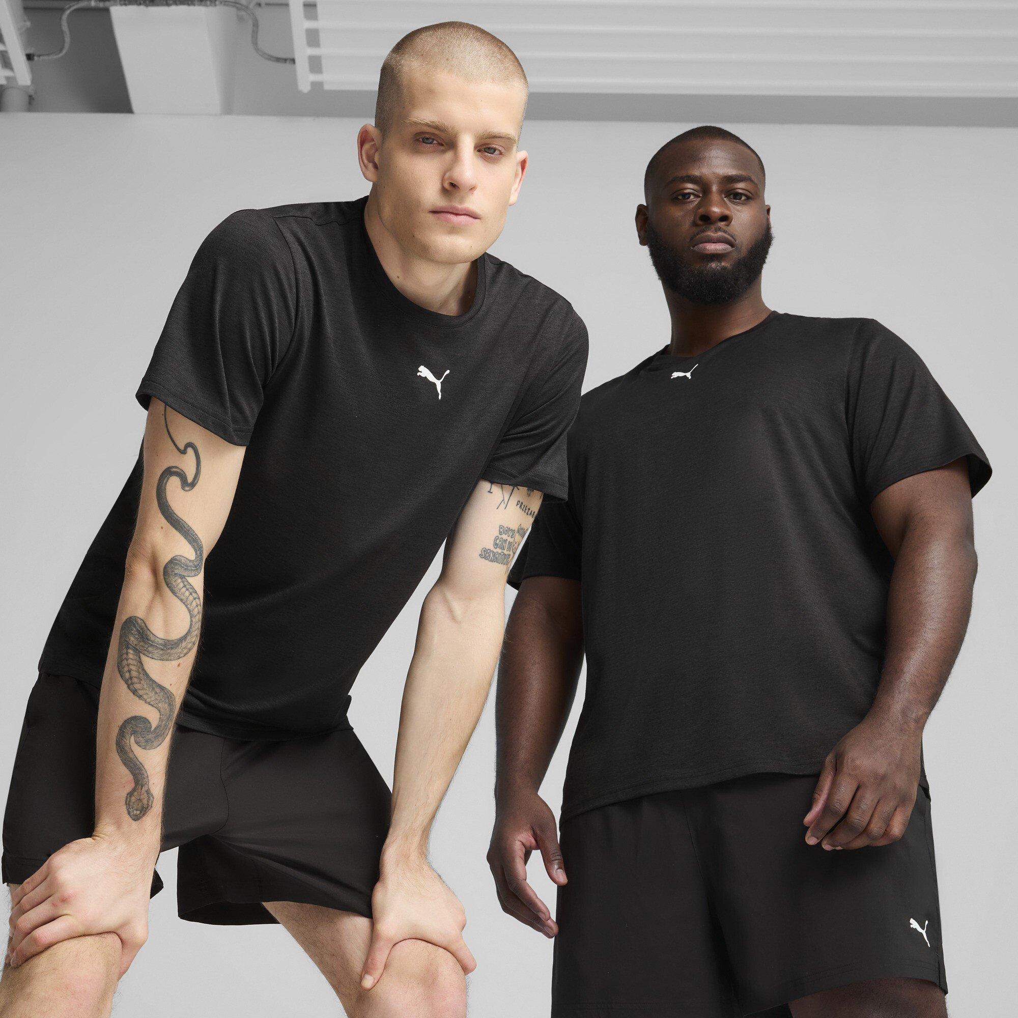 Black - Puma - Men's TAD Short Sleeve Performance Gym Top - 3