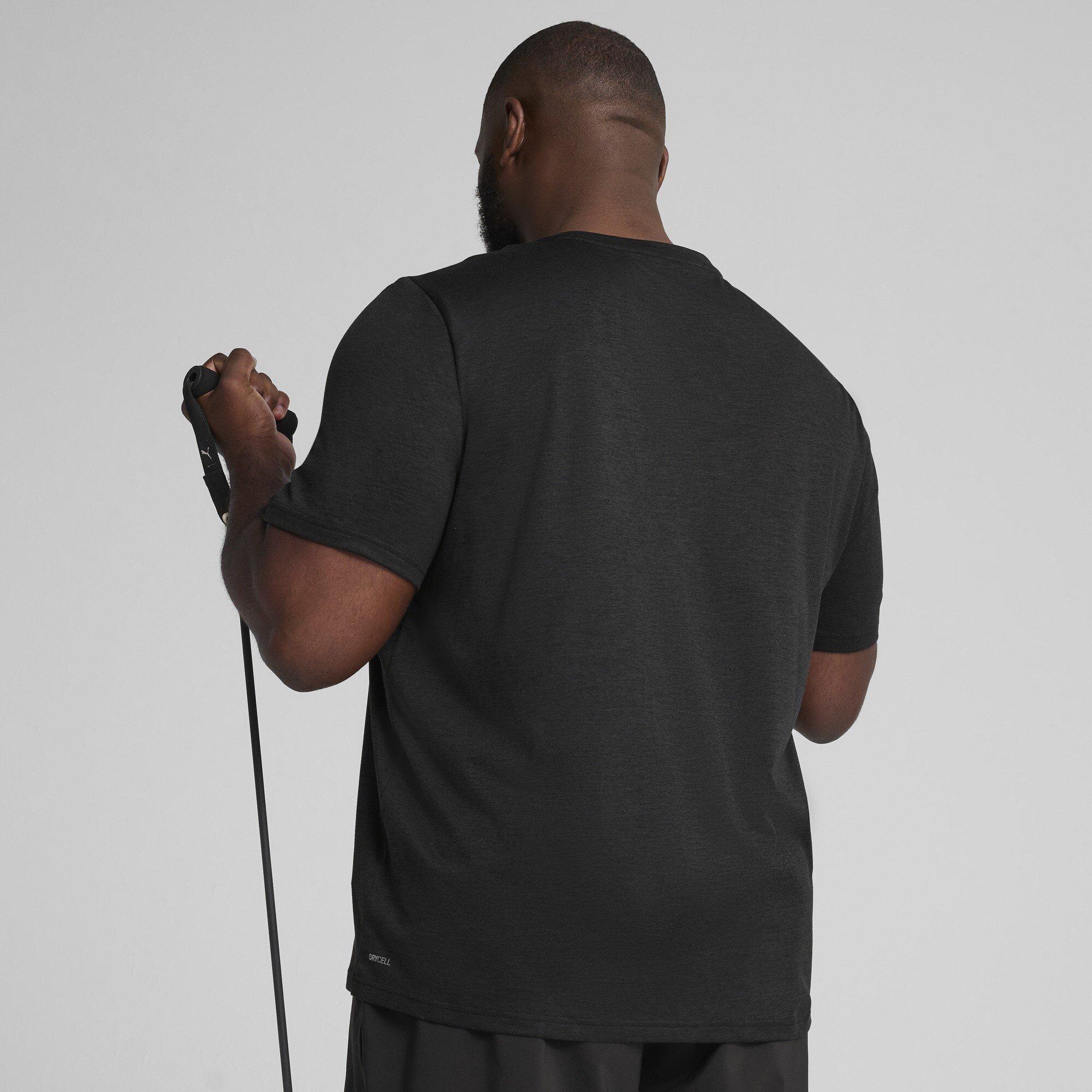 Black - Puma - Men's TAD Short Sleeve Performance Gym Top - 5