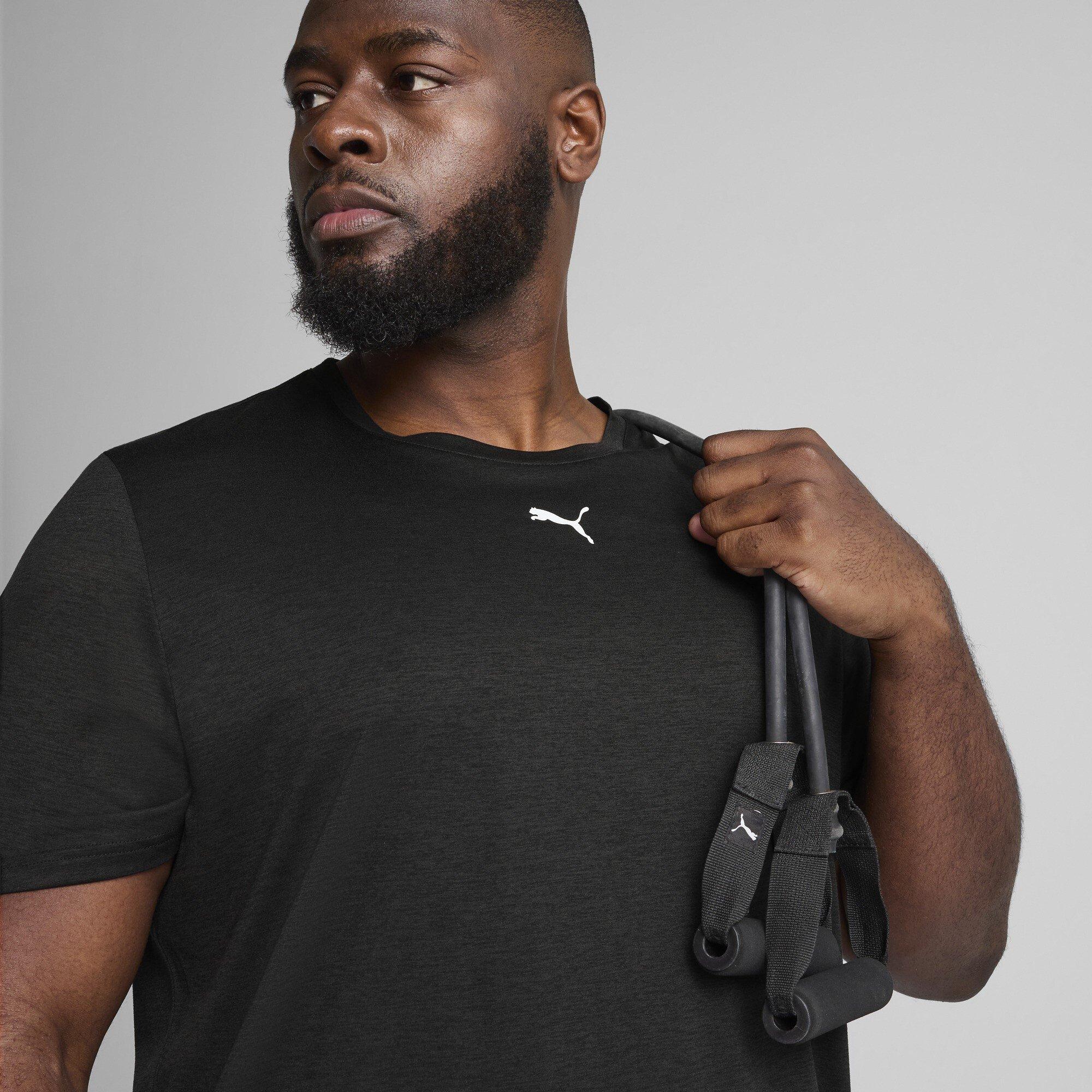 Black - Puma - Men's TAD Short Sleeve Performance Gym Top - 6