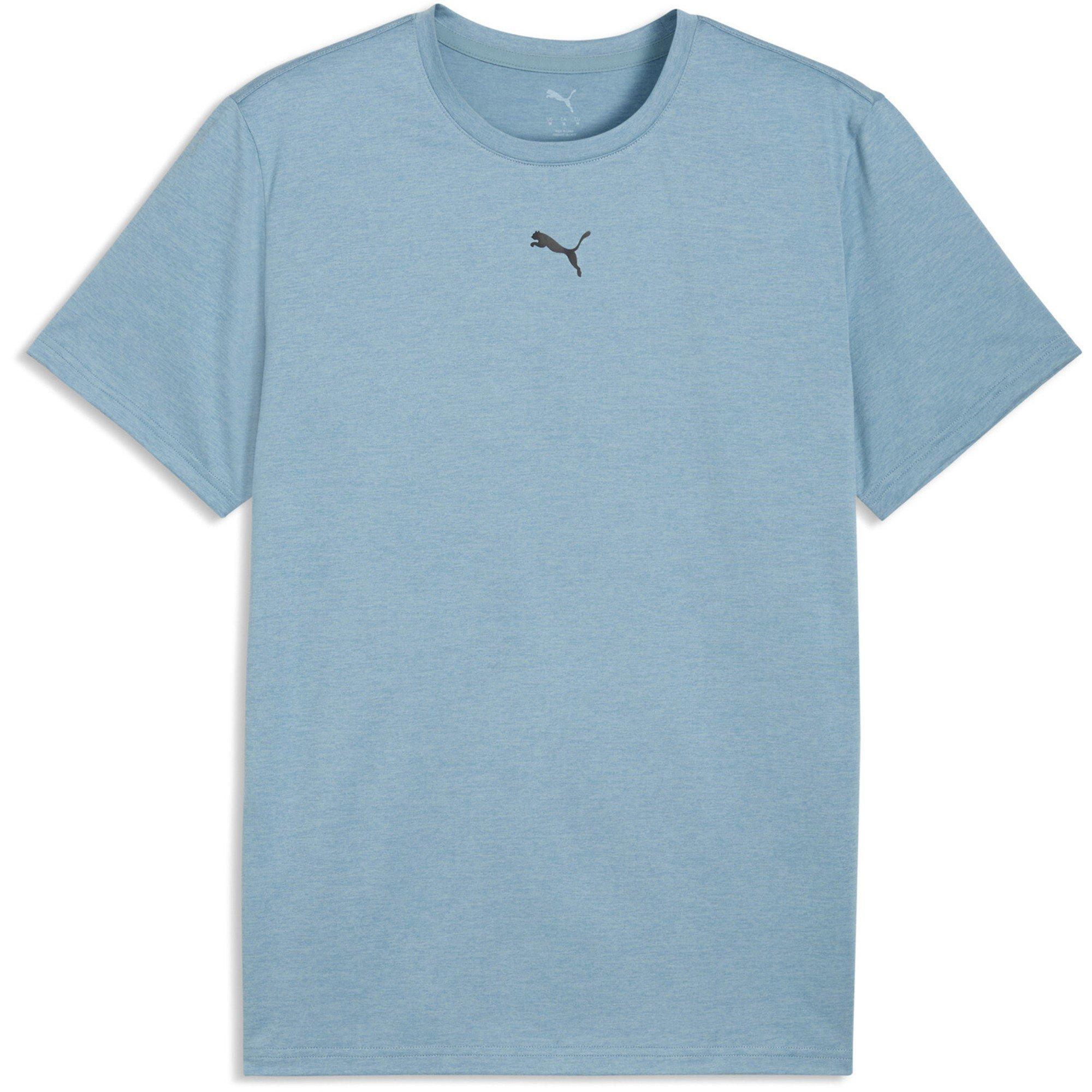 Puma Men's Tad Short Sleeve Performance Gym Top - Balticseablu - XS