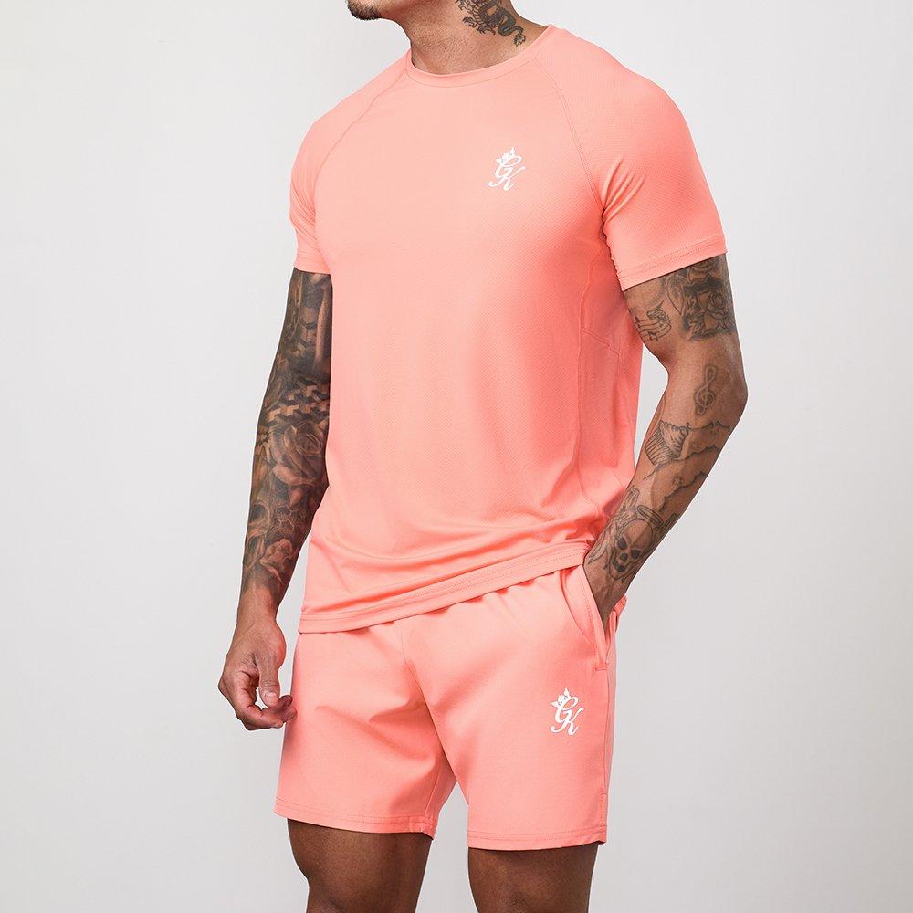 Koraalzand - Gym King - Gym King Energy Tee - Coral Dust - 3