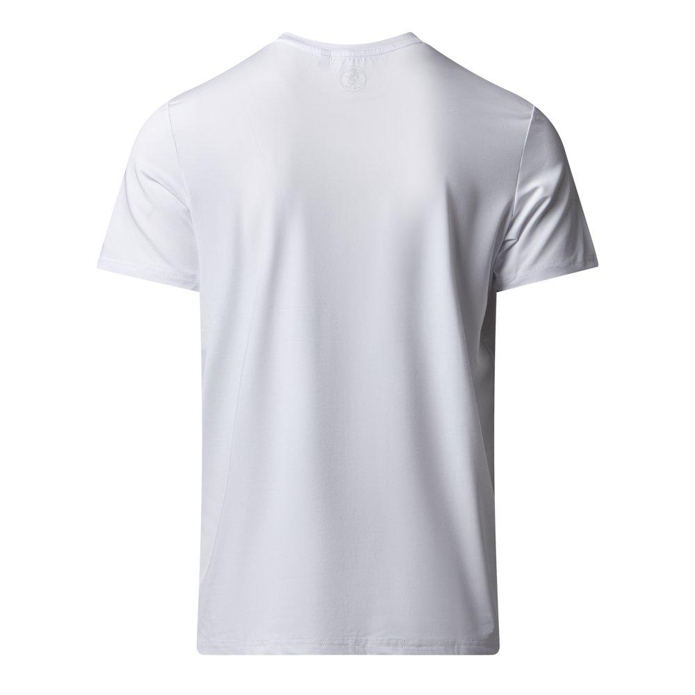 White - Gym King - Gym King Victory Performance Poly Tee - White - 2
