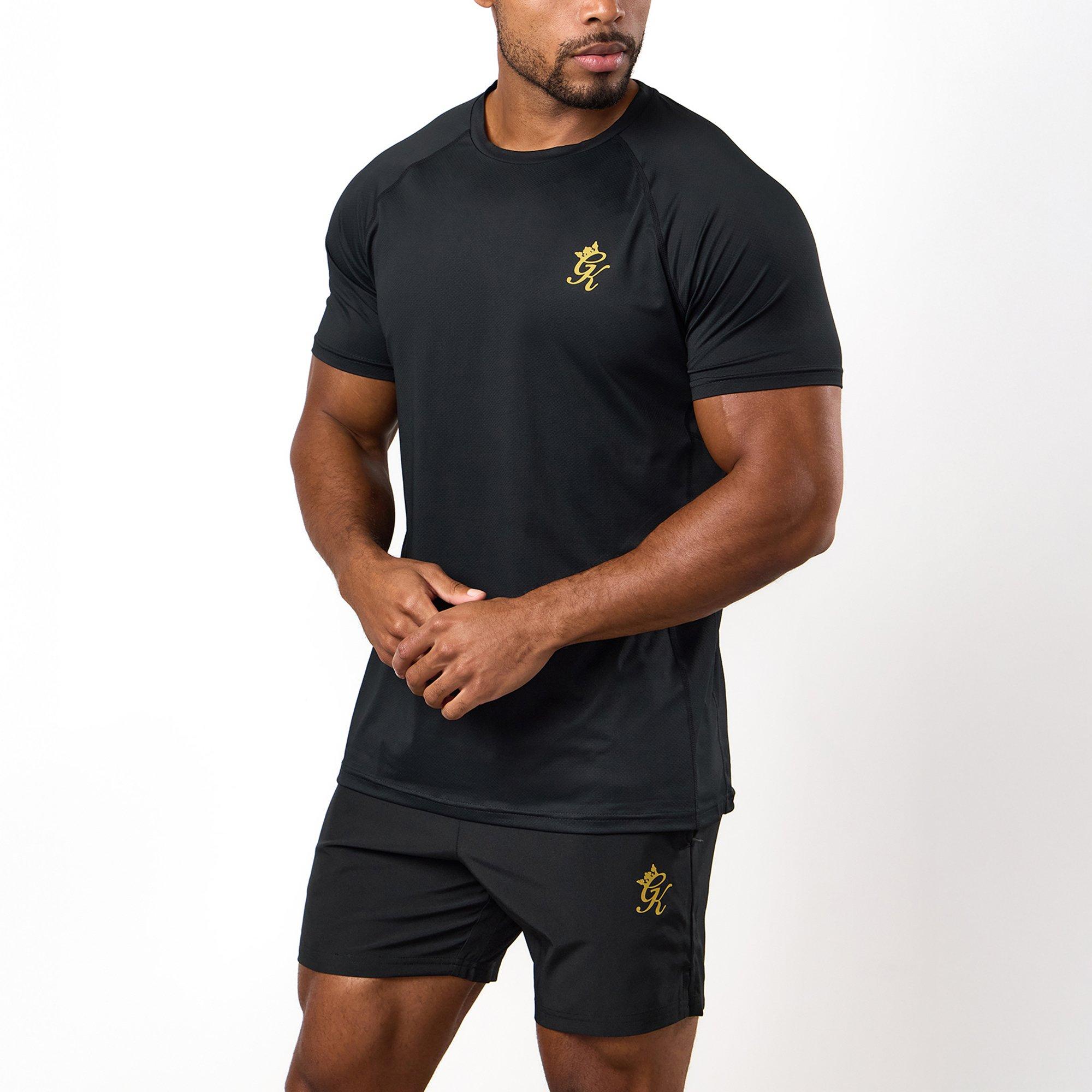 Black/Gold - Gym King - Gym King Energy Tee - 3