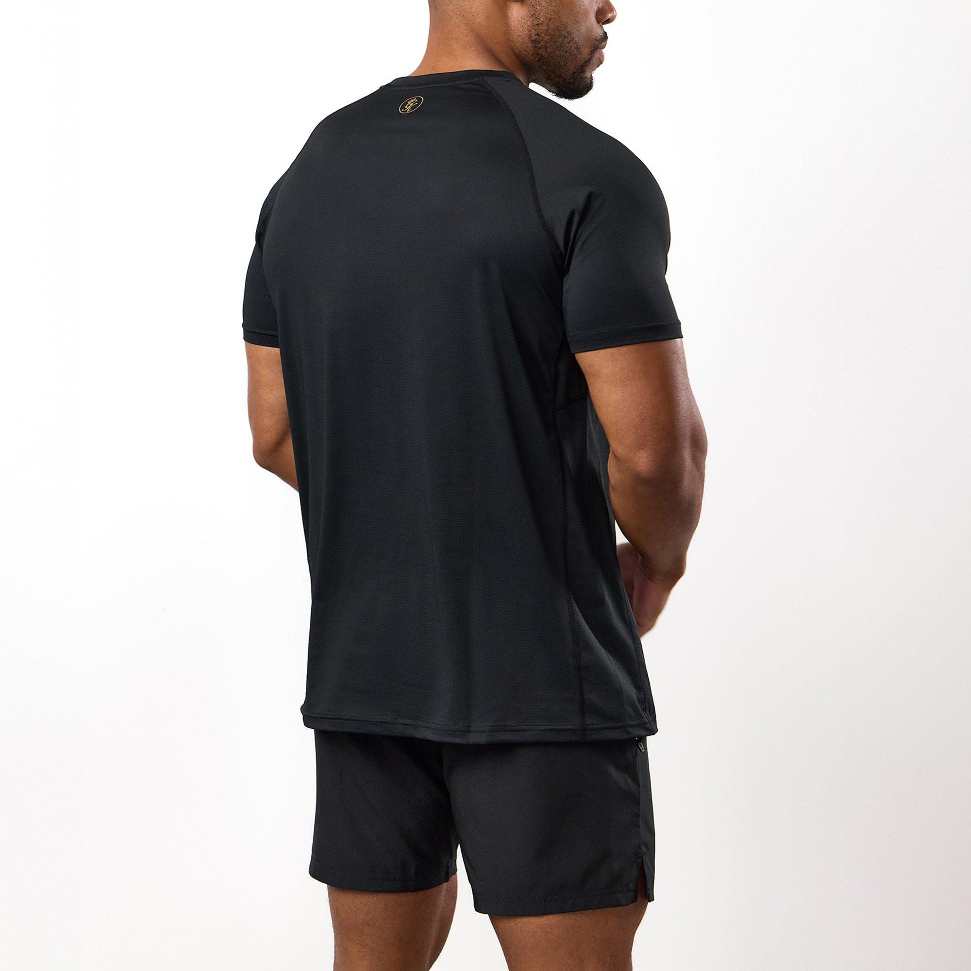 Black/Gold - Gym King - Gym King Energy Tee - 4