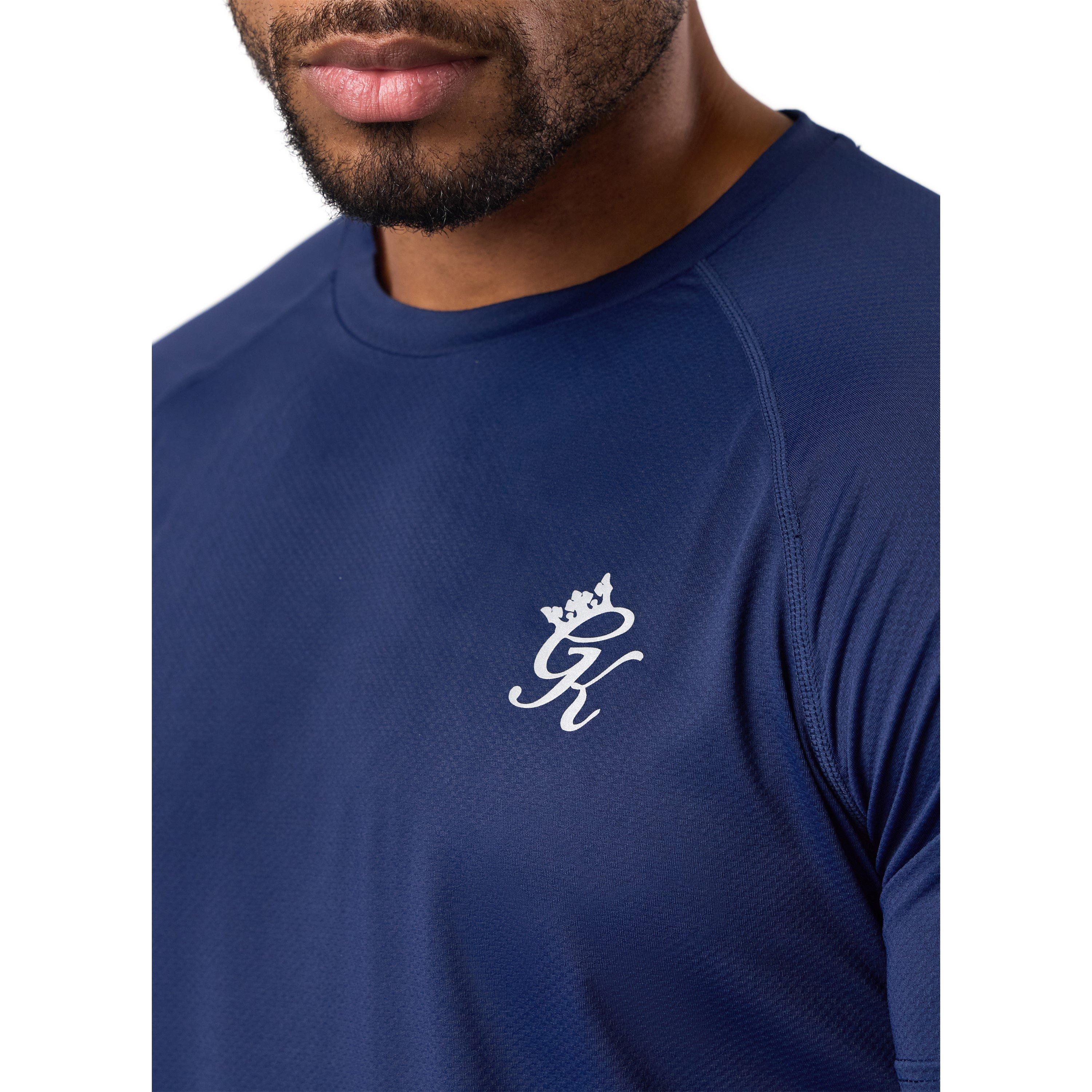 Oxford Blue - Gym King - Men's Energy Short Sleeve Performance Top - 5