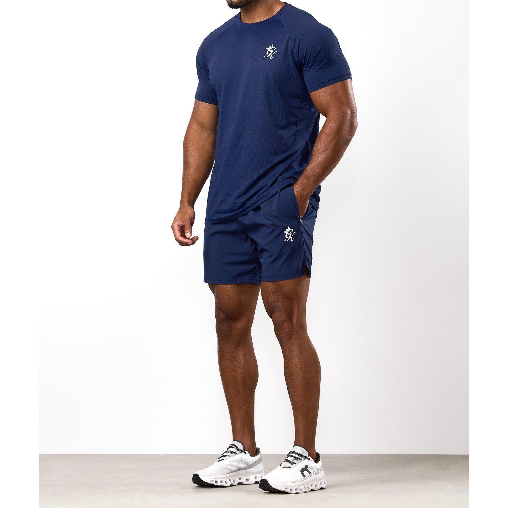 Oxford Blue - Gym King - Men's Energy Short Sleeve Performance Top - 6