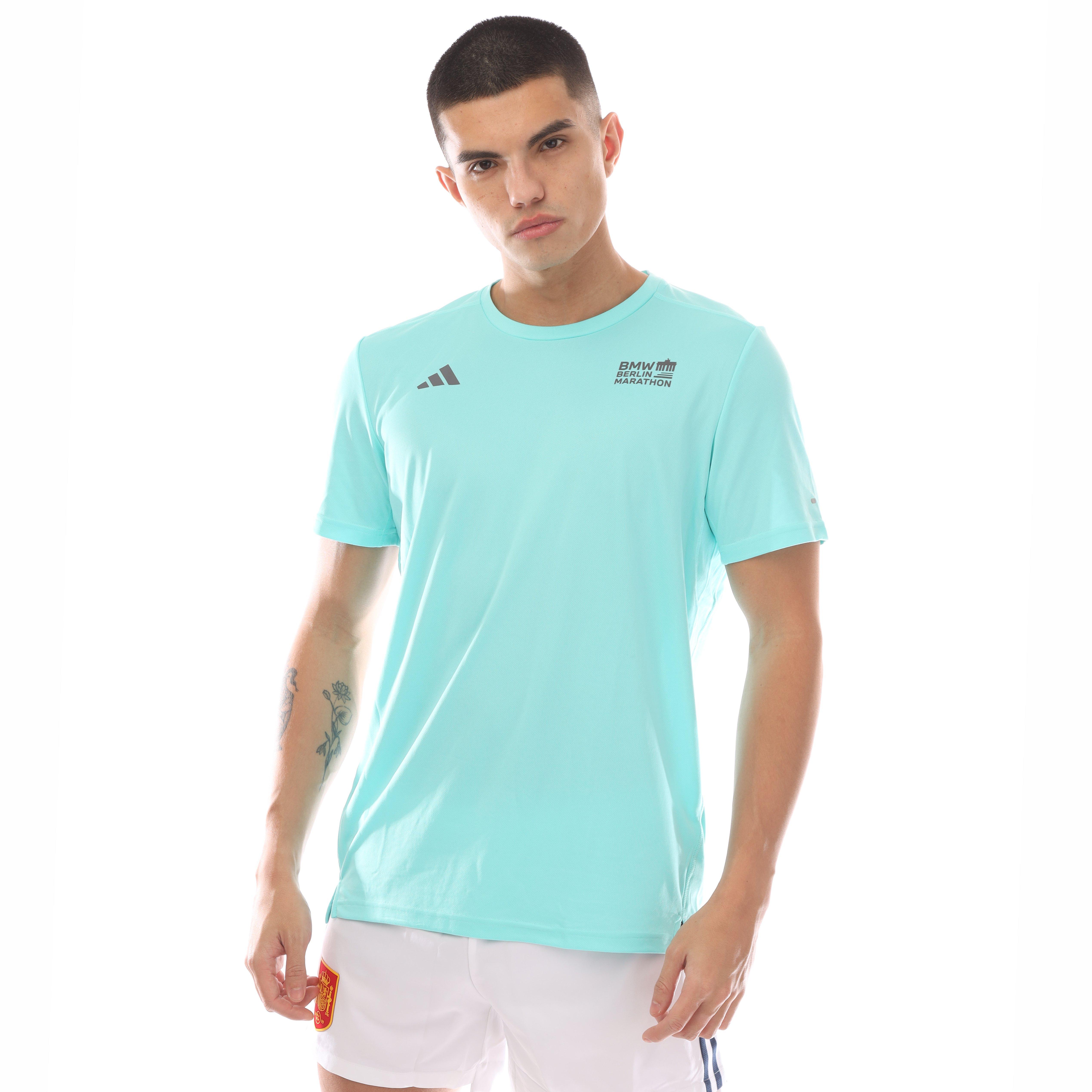 acqua - adidas - Ber23 Legends Short-Sleeve Performance Gym Top - 3