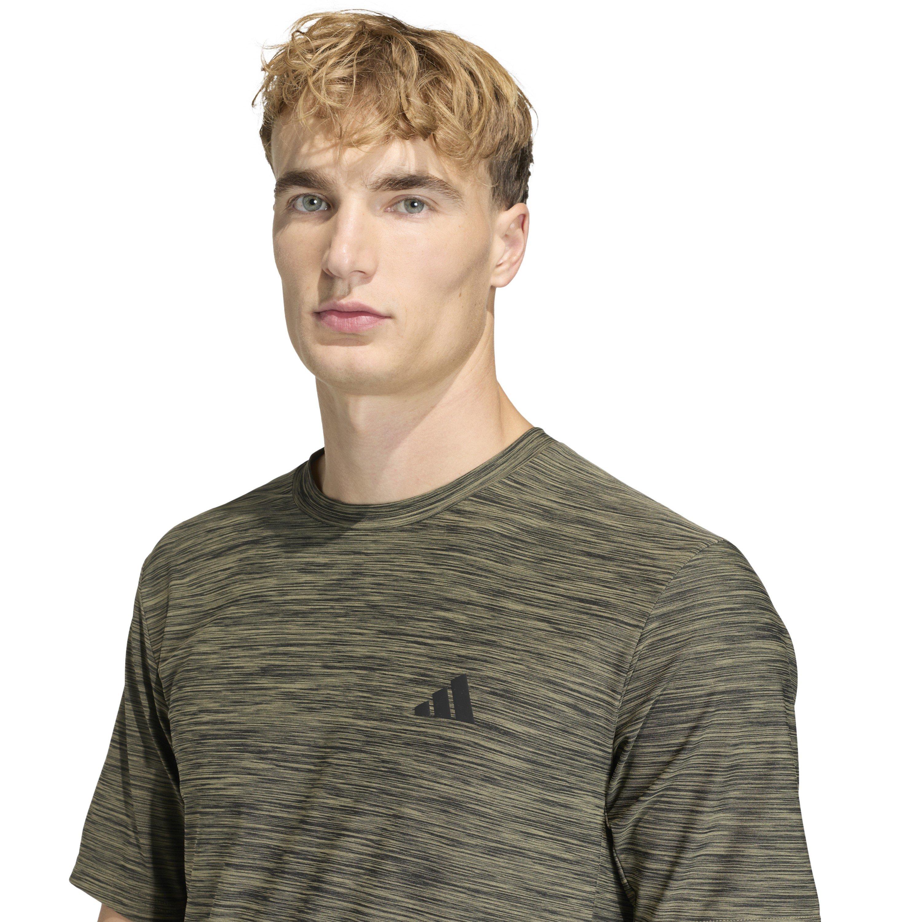 Olive Strata - adidas - We Flex Tee Sn62 - 4