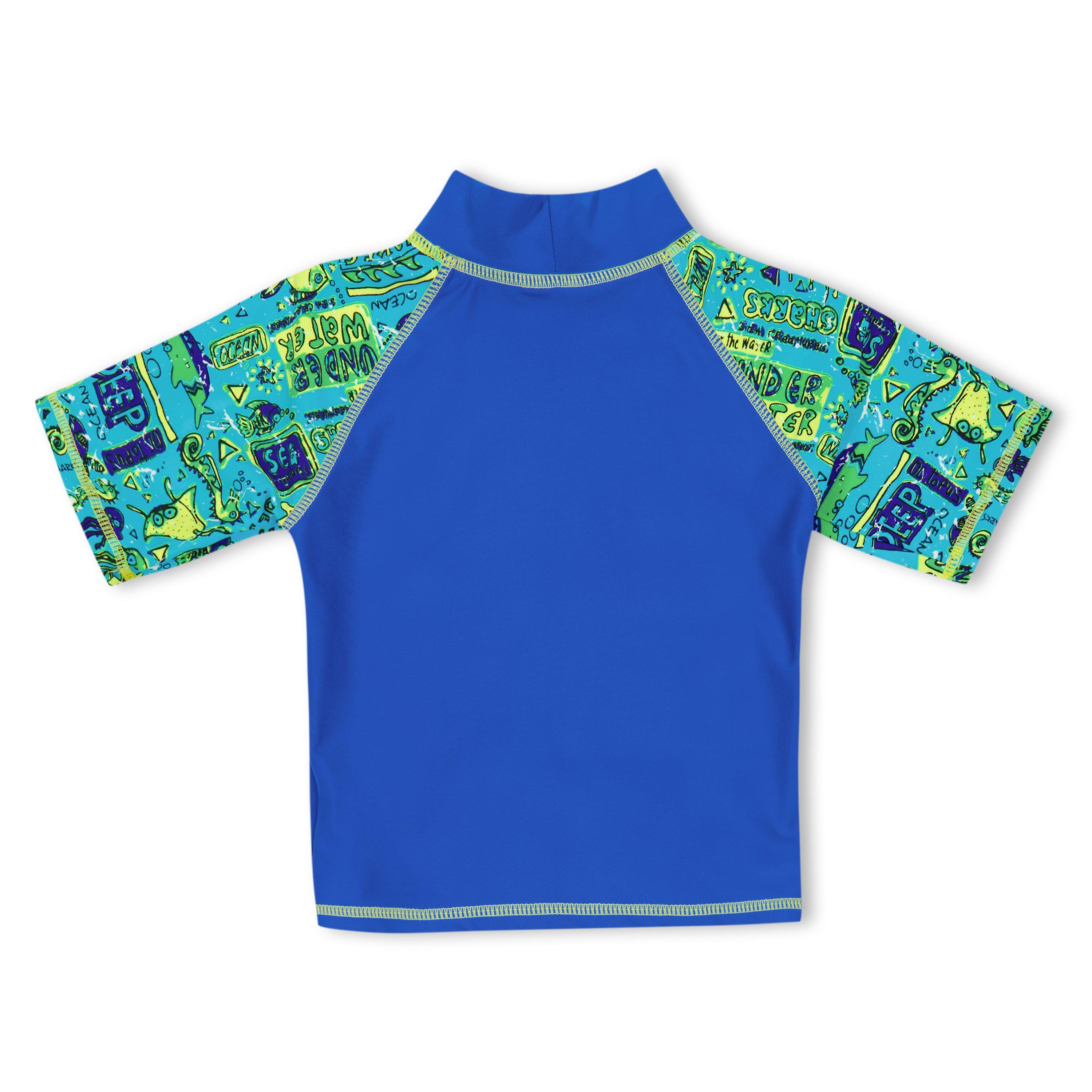 Plava - Zoggs - Deep Sea Sun Top Juniors - 2