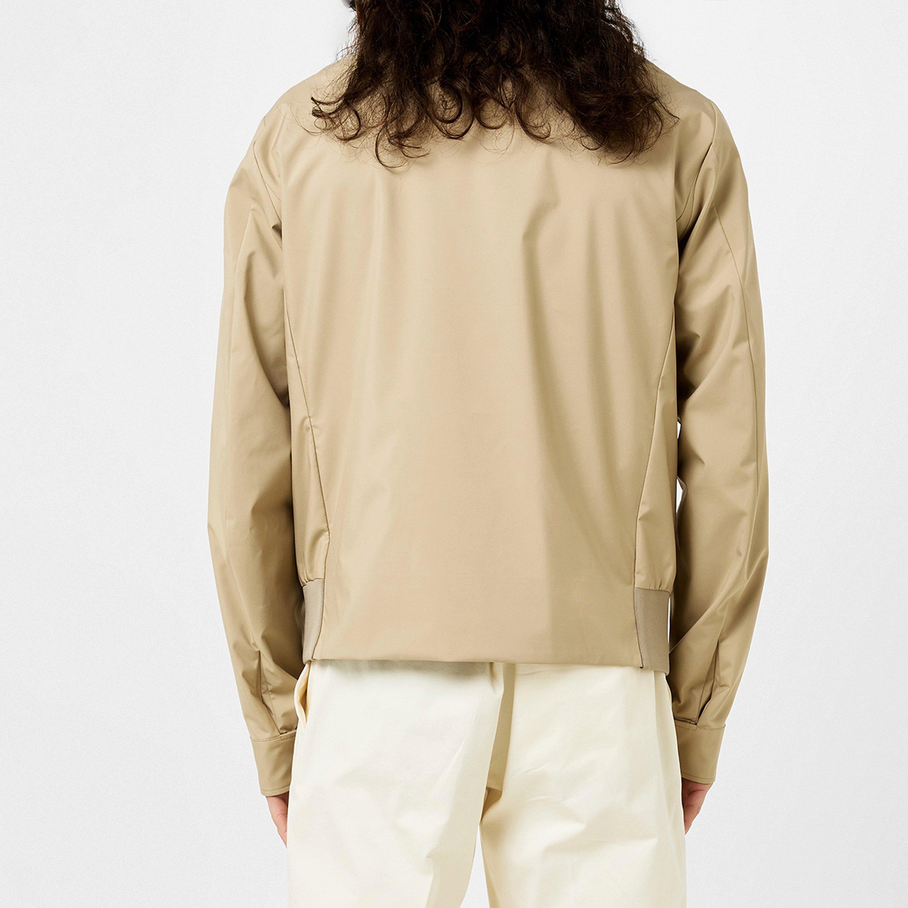 Beige 23O - Moncler - Men's  Chaberton Long Sleeve Slim Fit Rain Anorak - 3