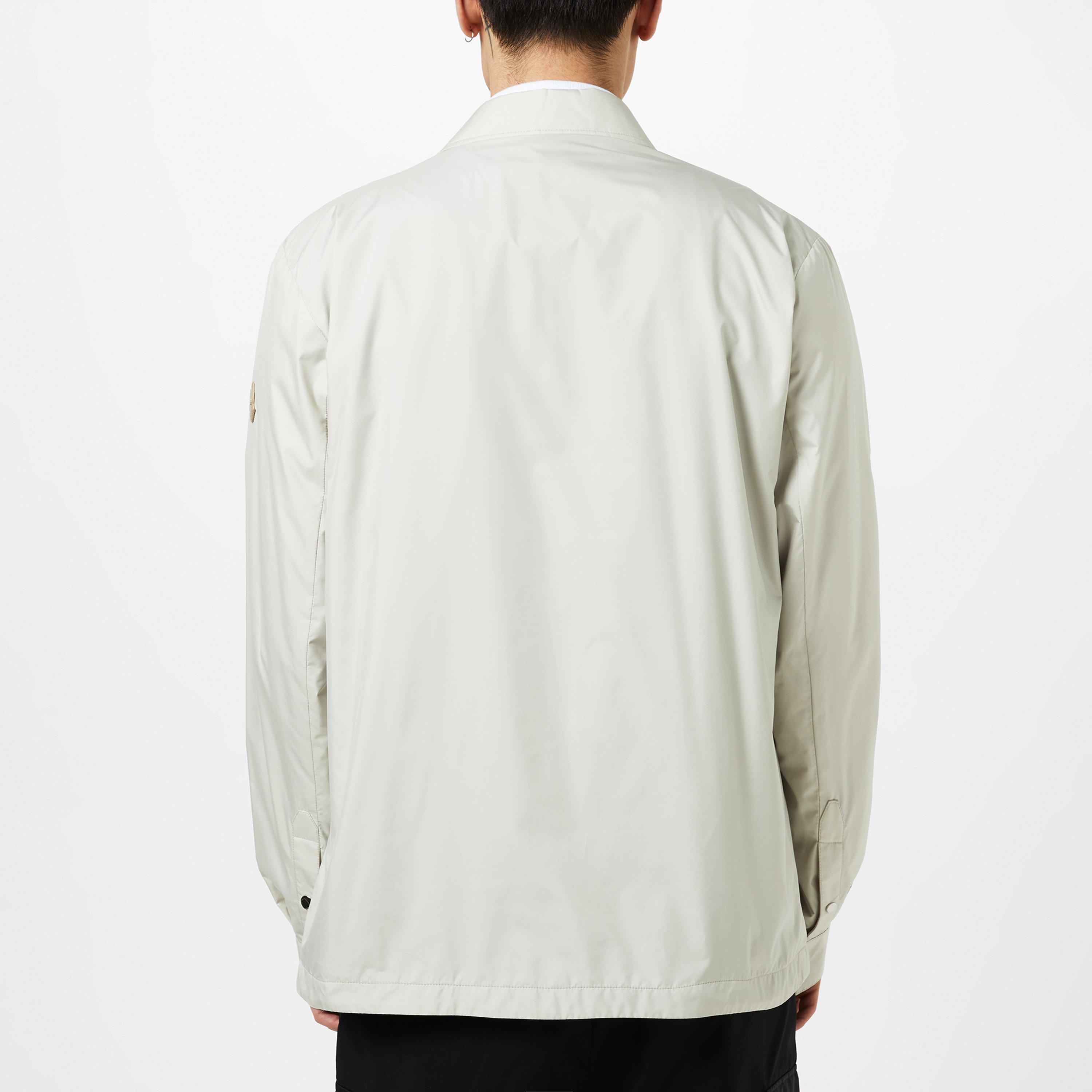 White 216 - Moncler - Men's Piz Water Resistant Long Sleeve Oversized Fit Rain Anorak - 3