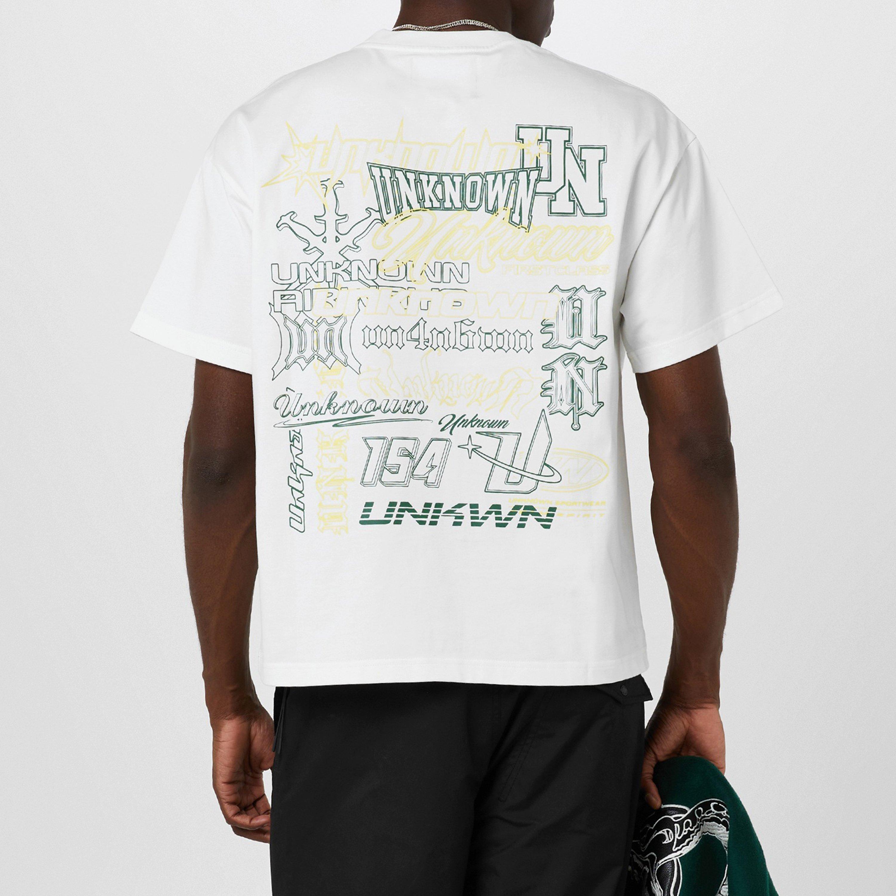 Unknown London | Men's Multi Logo Regular Fit T-Shirt | Regular