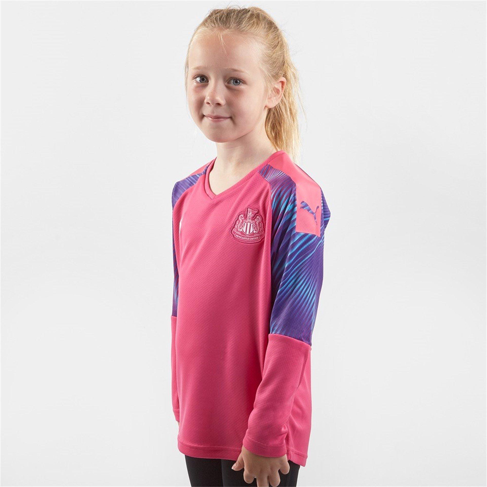 Fuchsia Purple - Puma - Newcastle United 19/20 Away Goalkeepers Shirt Youths