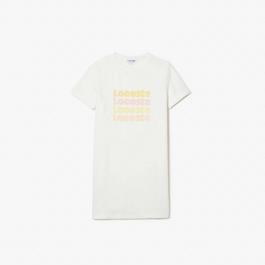 Lacoste Terry Logo T-shirt Dress Juniors