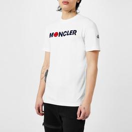 Moncler Flocked Logo T Shirt