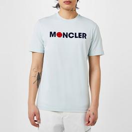 Moncler Flocked Logo T Shirt