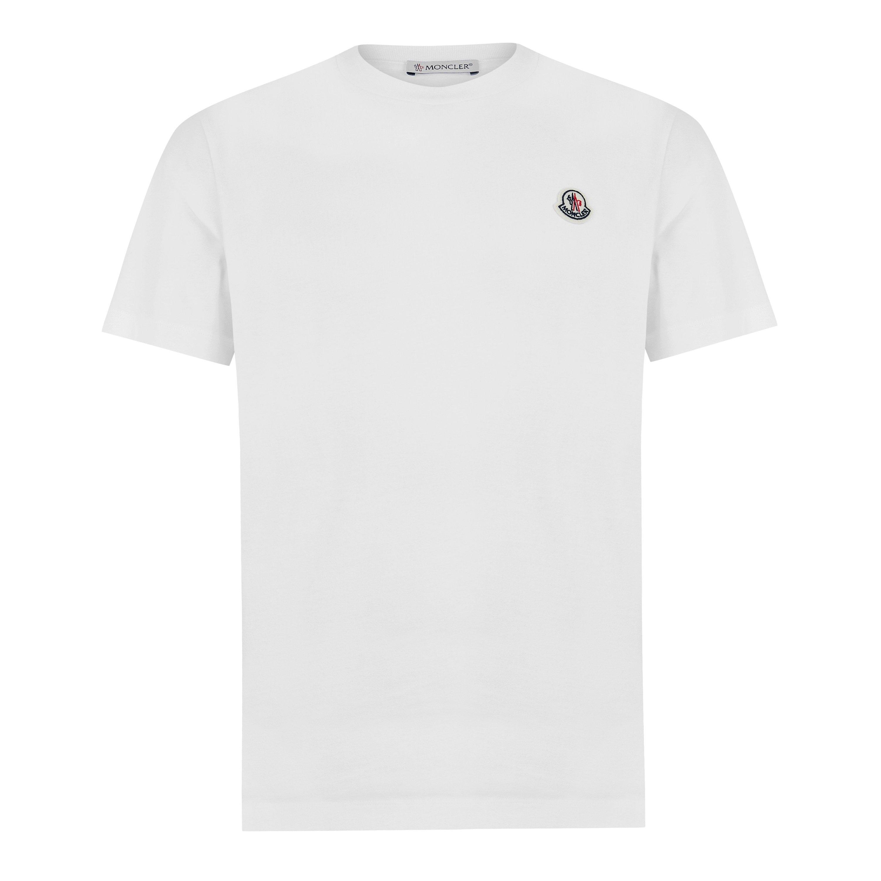 White 001 - Moncler - Men's Logo Cotton T-Shirts, 3-Pack - 2