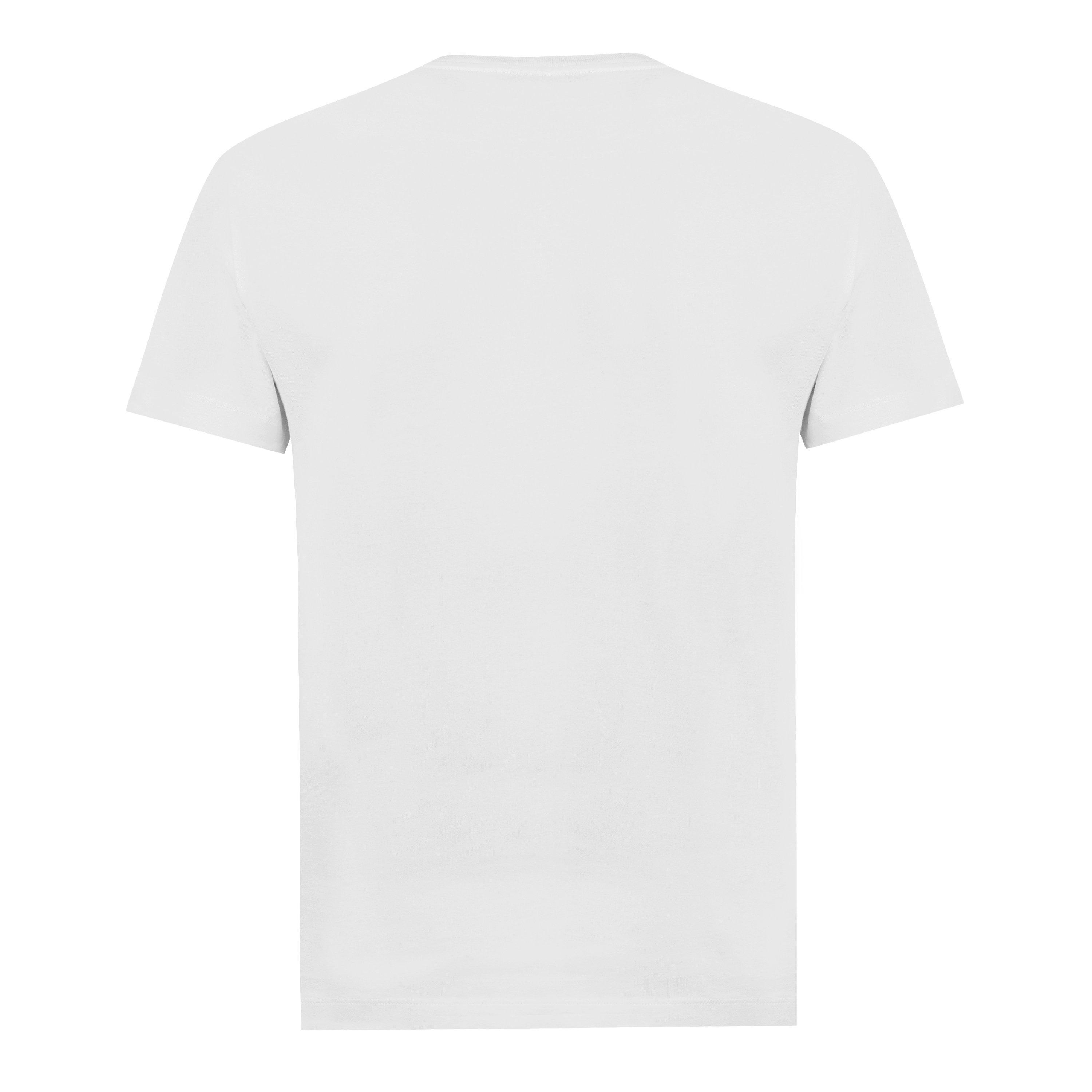 White 001 - Moncler - Men's Logo Cotton T-Shirts, 3-Pack - 3
