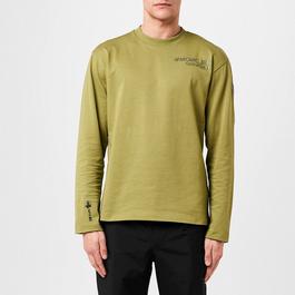 Moncler Grenoble Day Namic Logo Long Sleeve Top