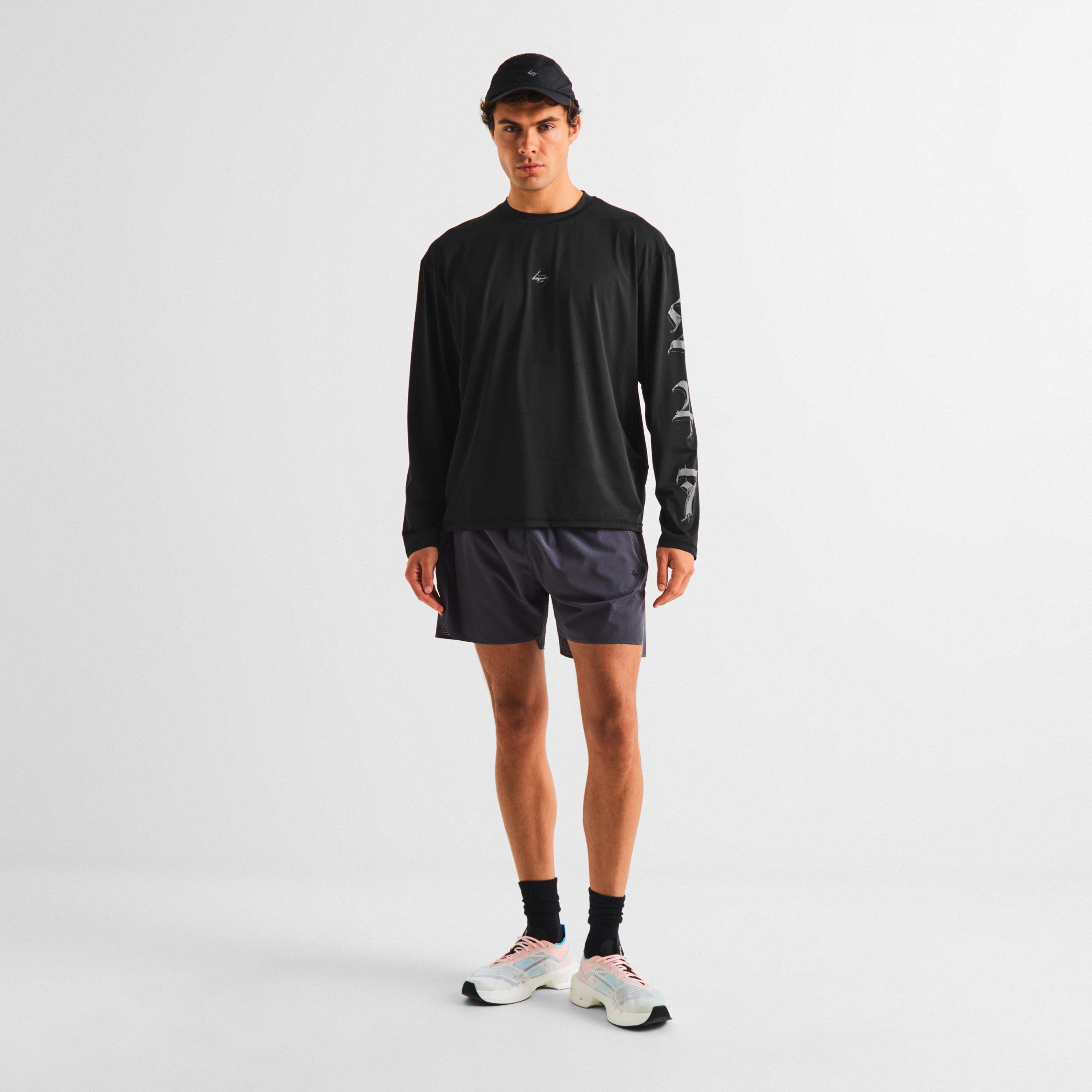 Jet Black - Represent 247 - R247 Knight LS Tee Sn64 - 6