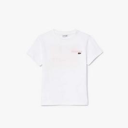 Lacoste Graphic T Shirt Juniors