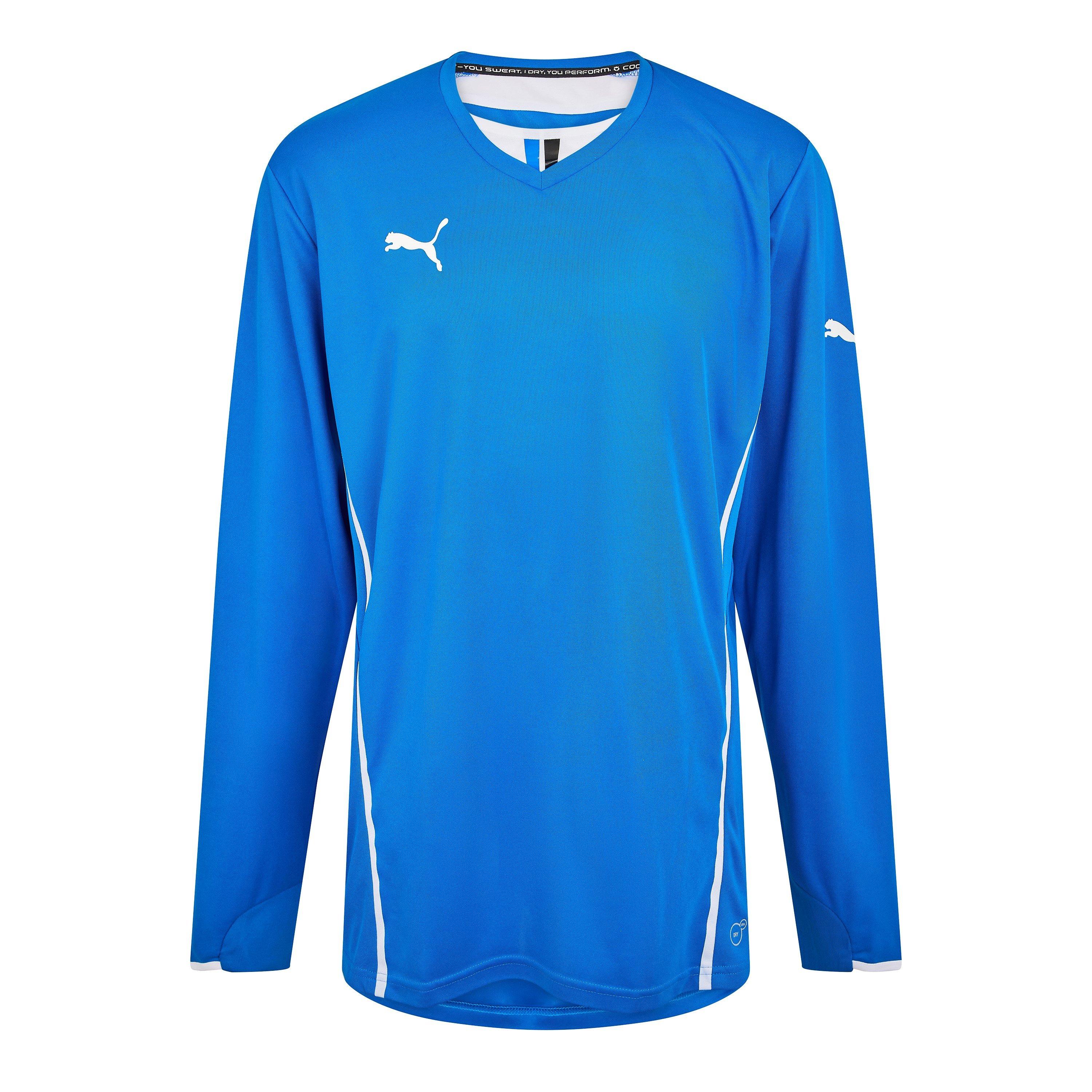 Blue - Puma - (13) King Ls Shirt Mens - 1